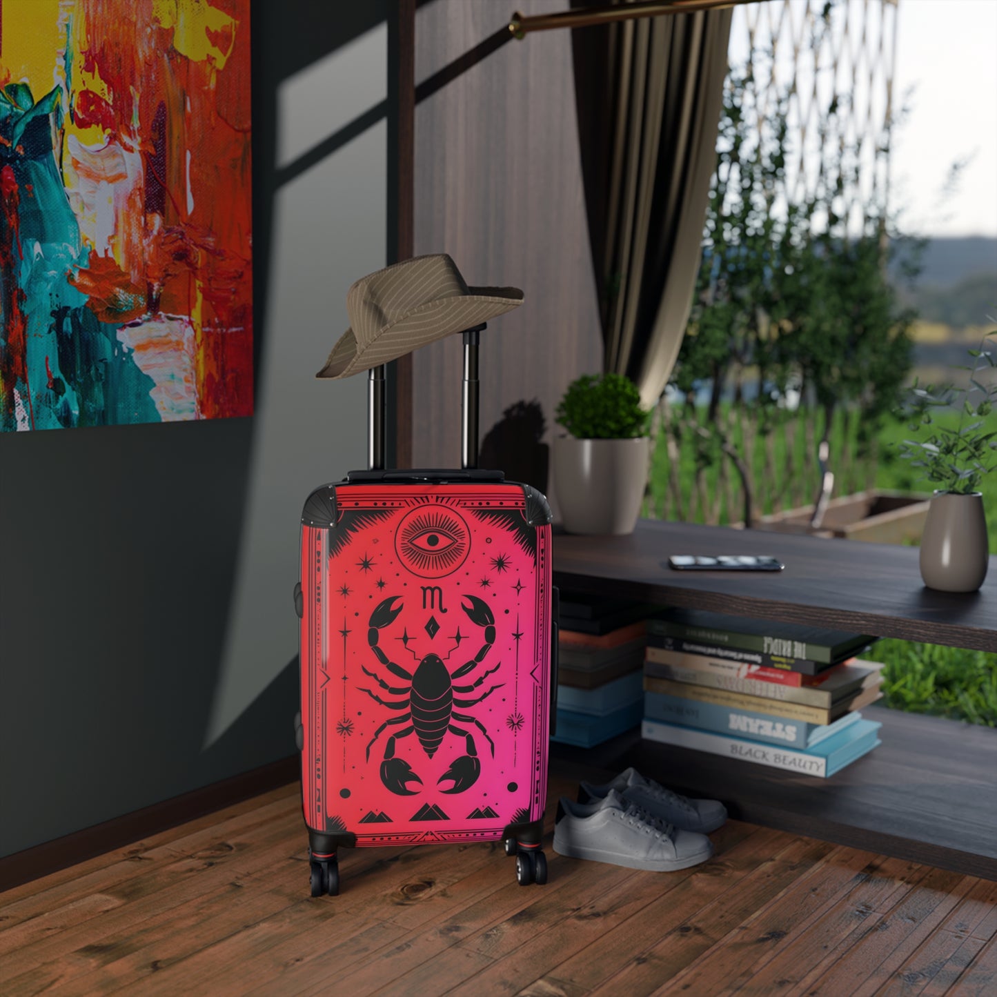 Zodiac Scorpio Sign Luggage