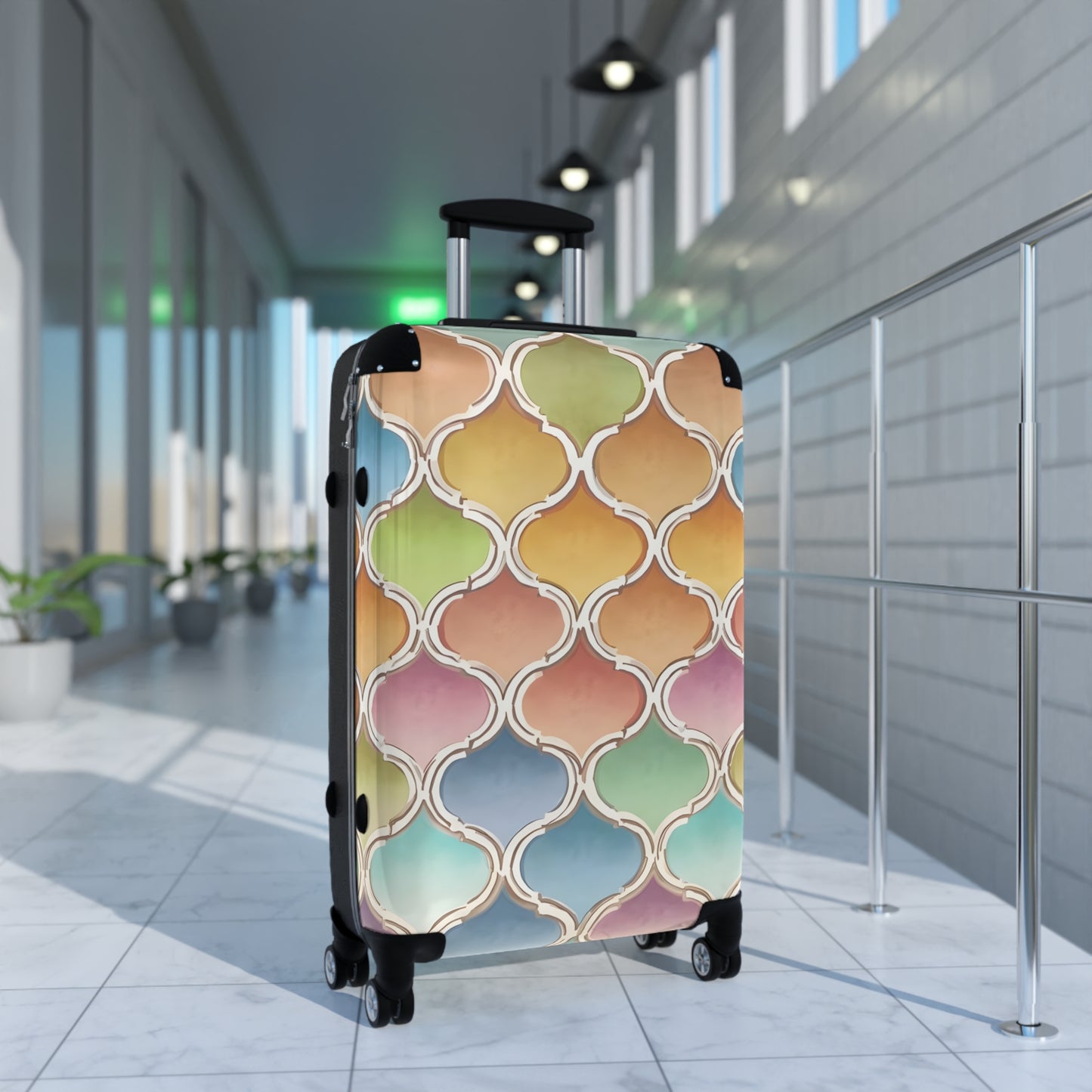 Mosaic Rainbow Luggage