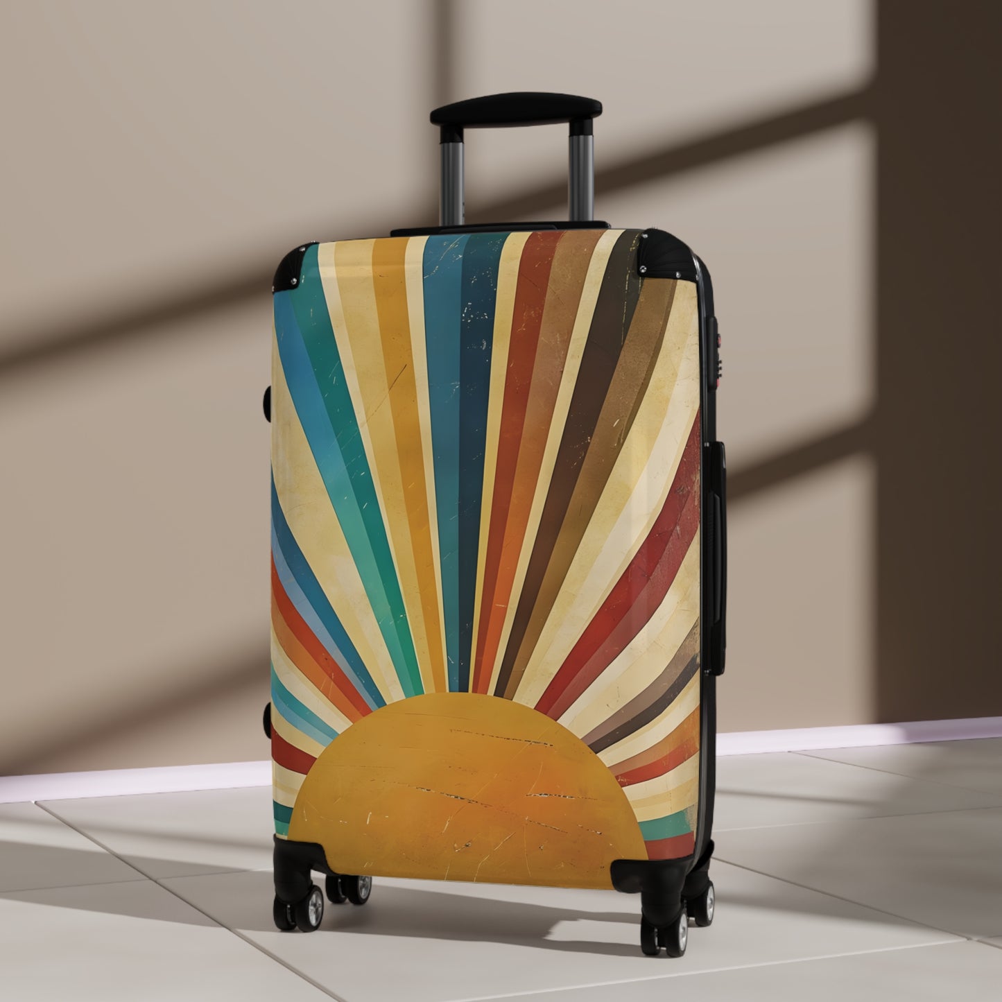 Rustic Sunset Luggage