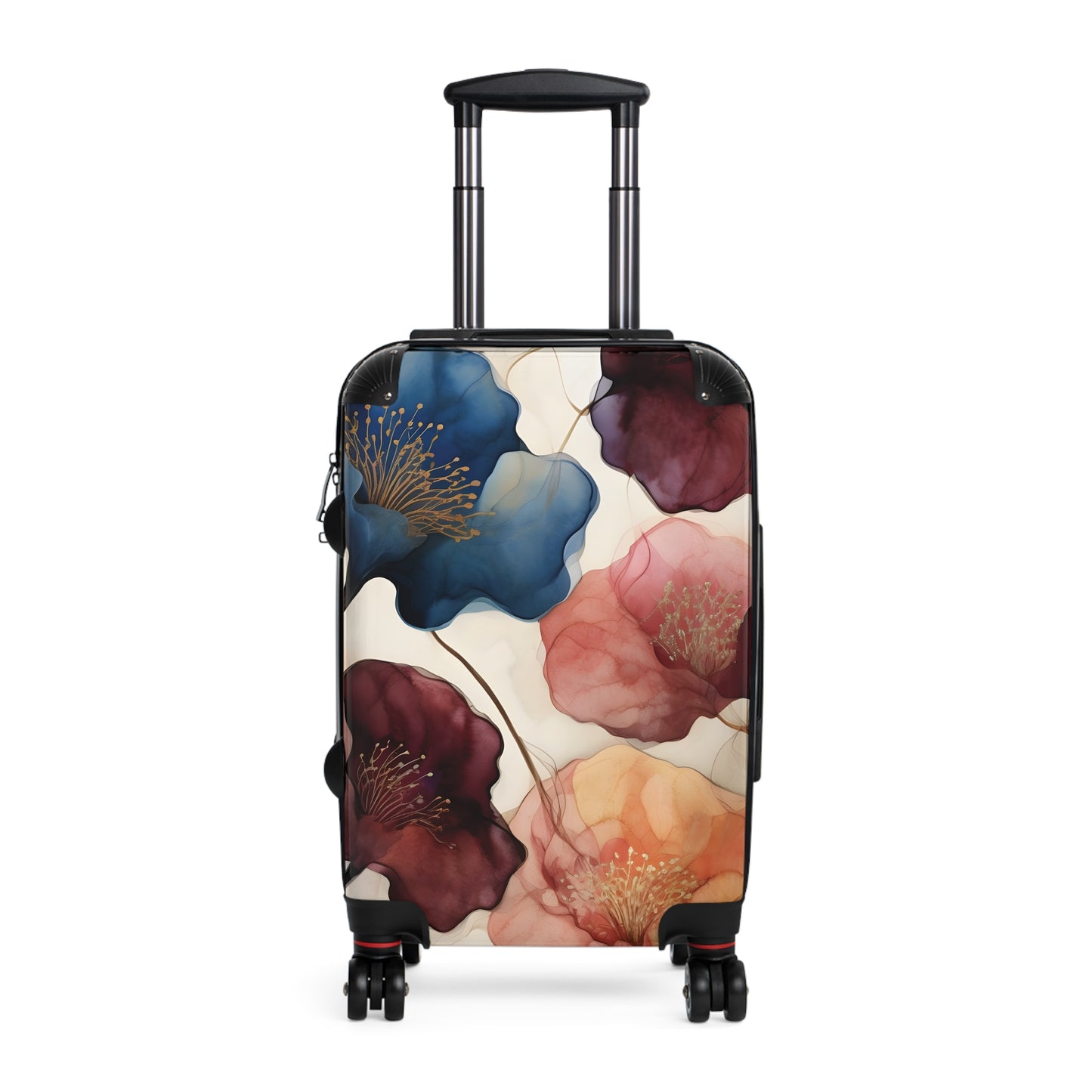 Vibrant Jewel Toned Floral Luggage