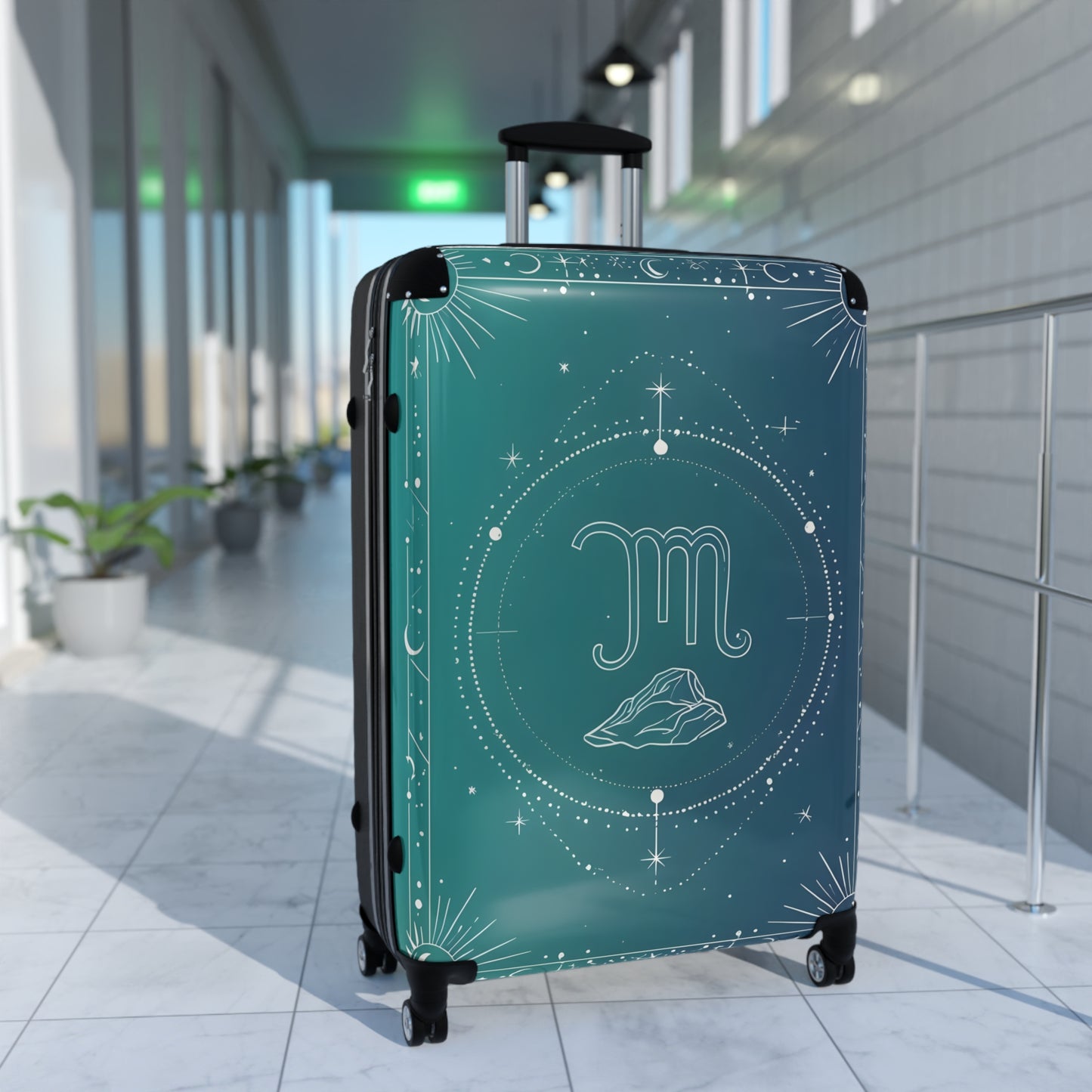 Zodiac Virgo Sign Luggage