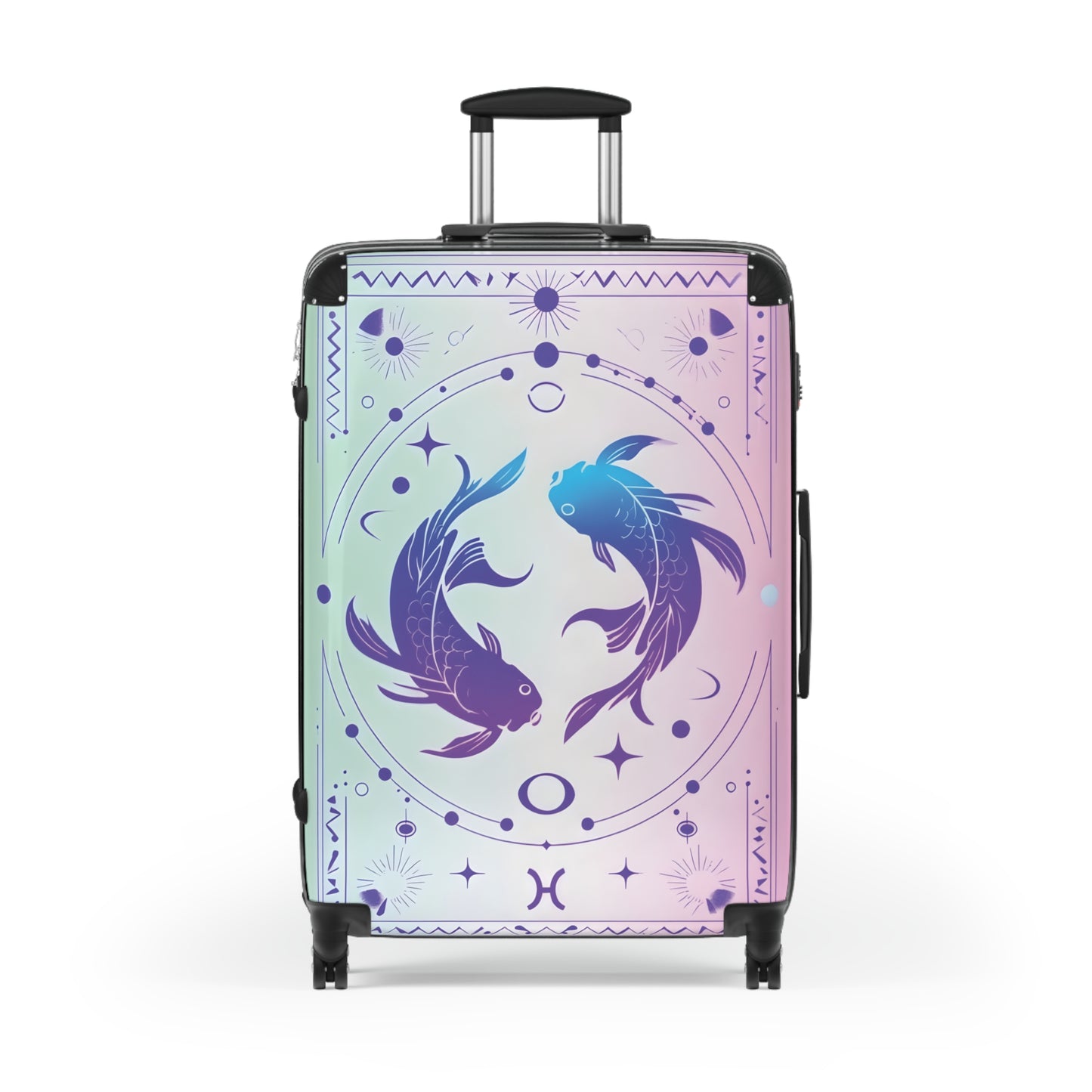Zodiac Pisces Sign Luggage