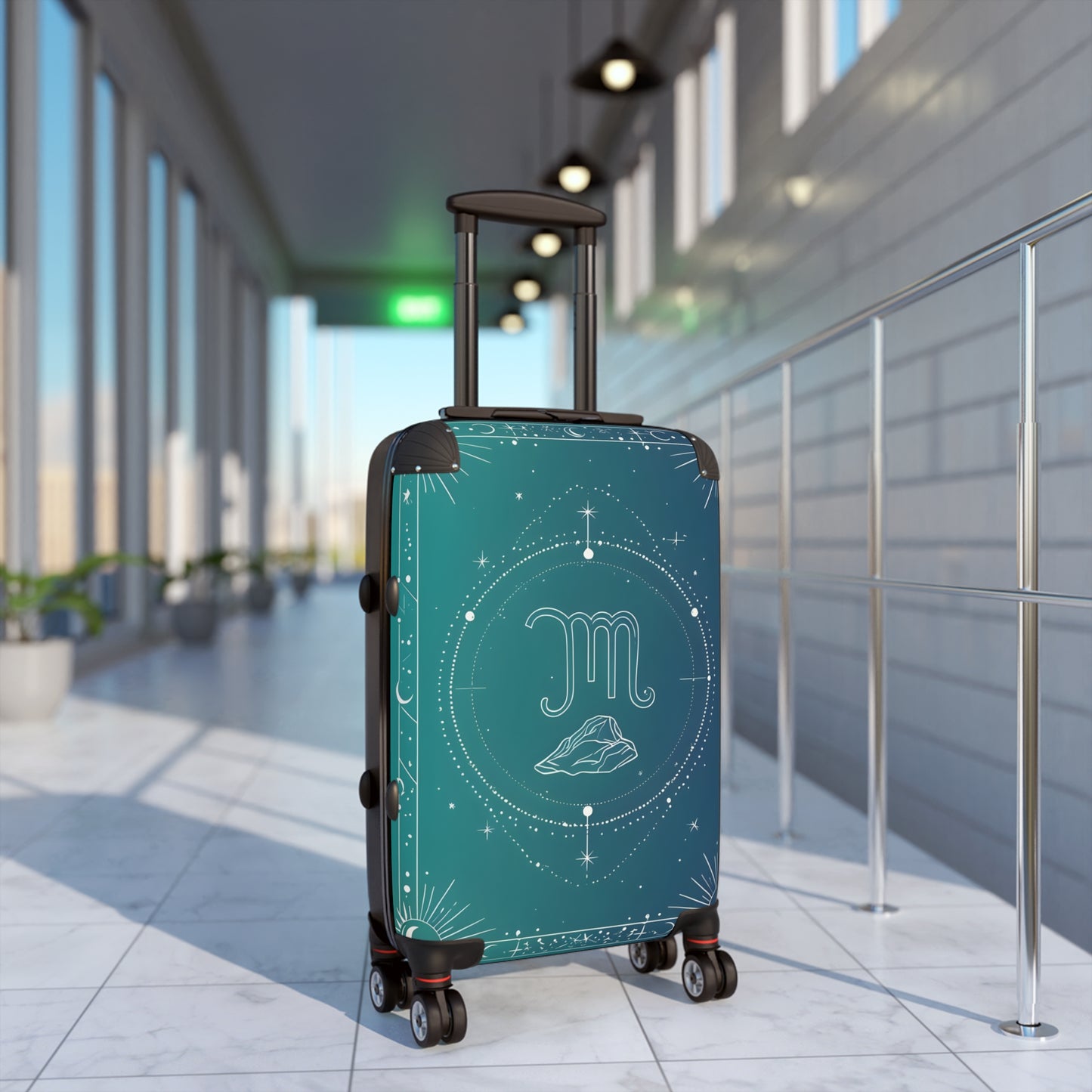 Zodiac Virgo Sign Luggage
