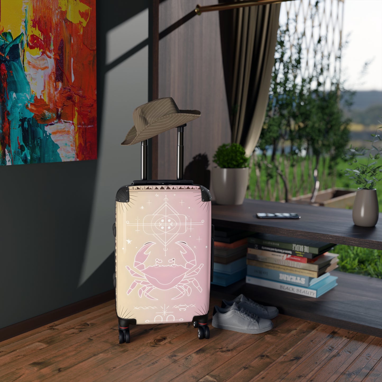 Zodiac Cancer Sign Luggage