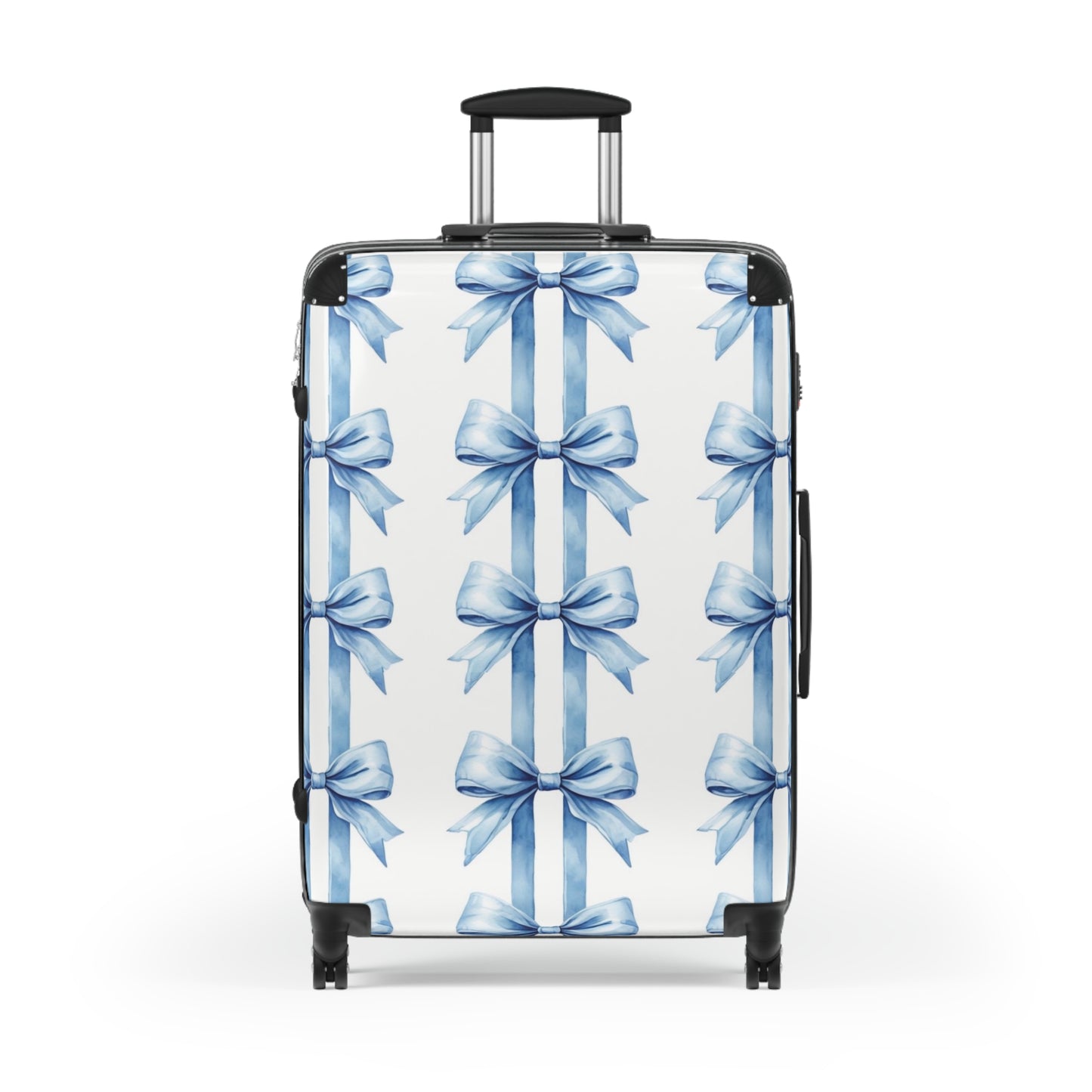 Alivia Bow Luggage in Blue