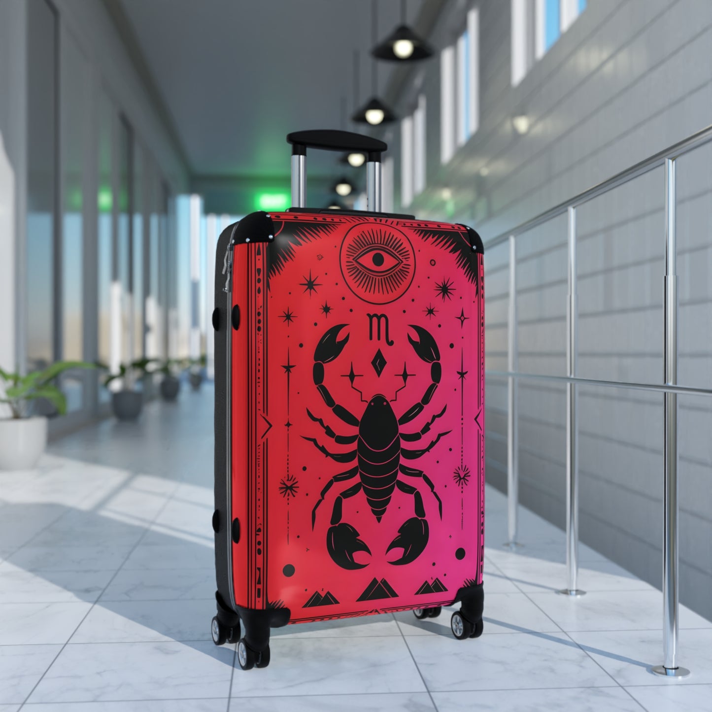 Zodiac Scorpio Sign Luggage