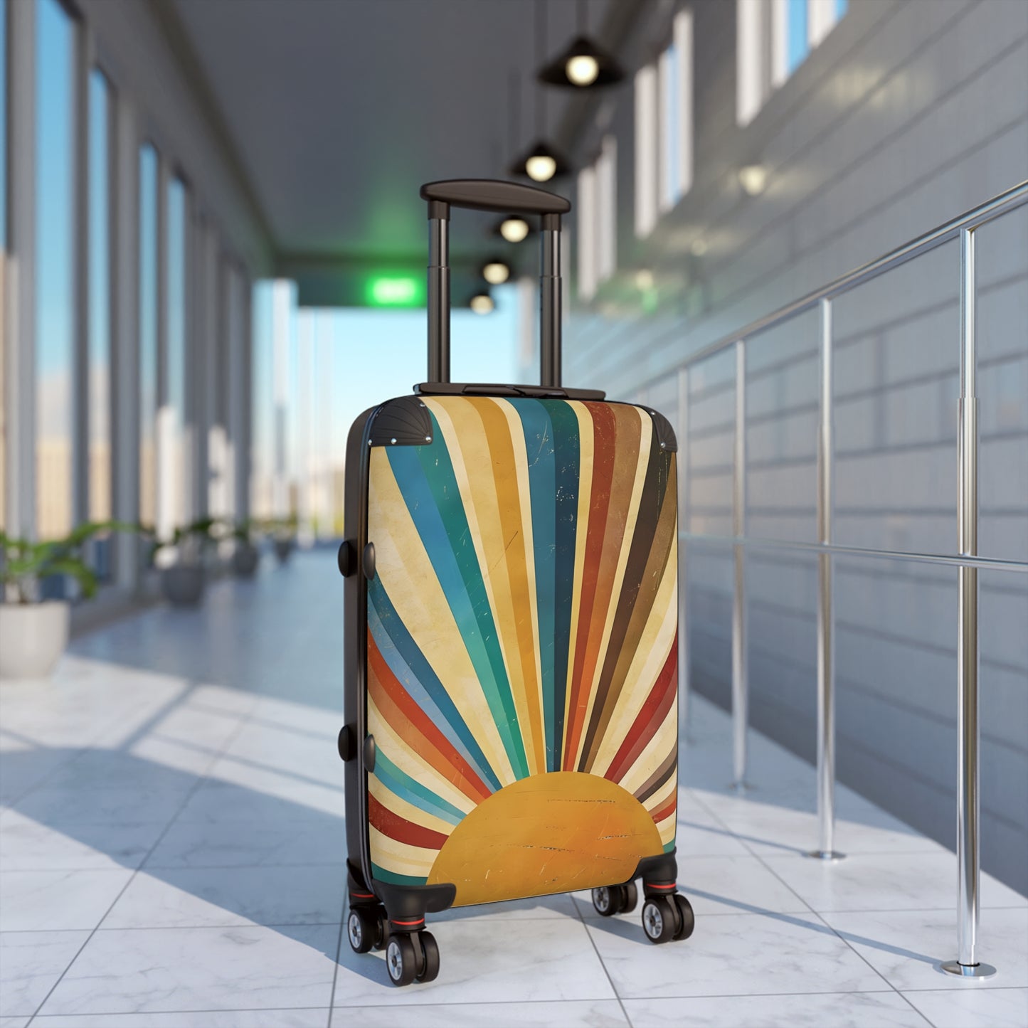 Rustic Sunset Luggage
