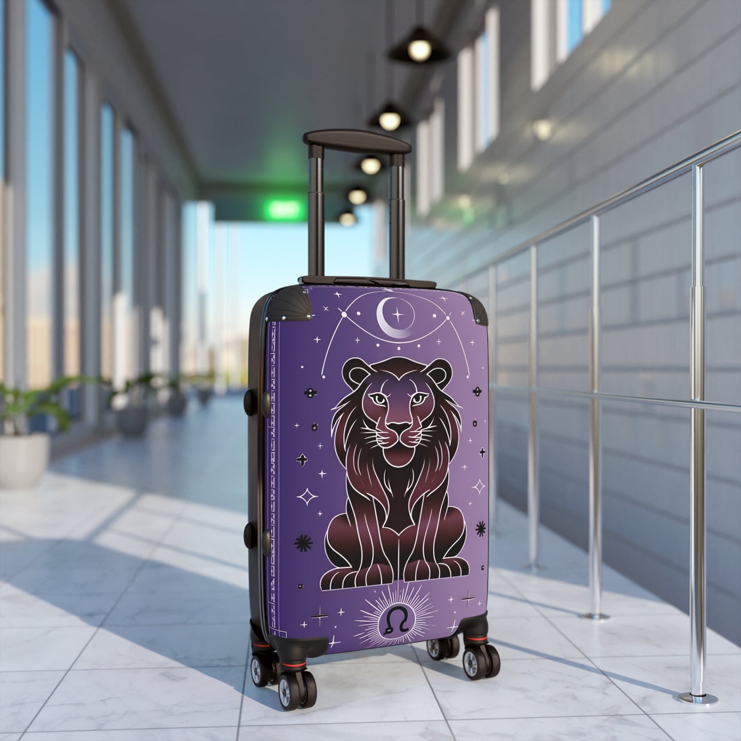 Zodiac Leo Sign Luggage