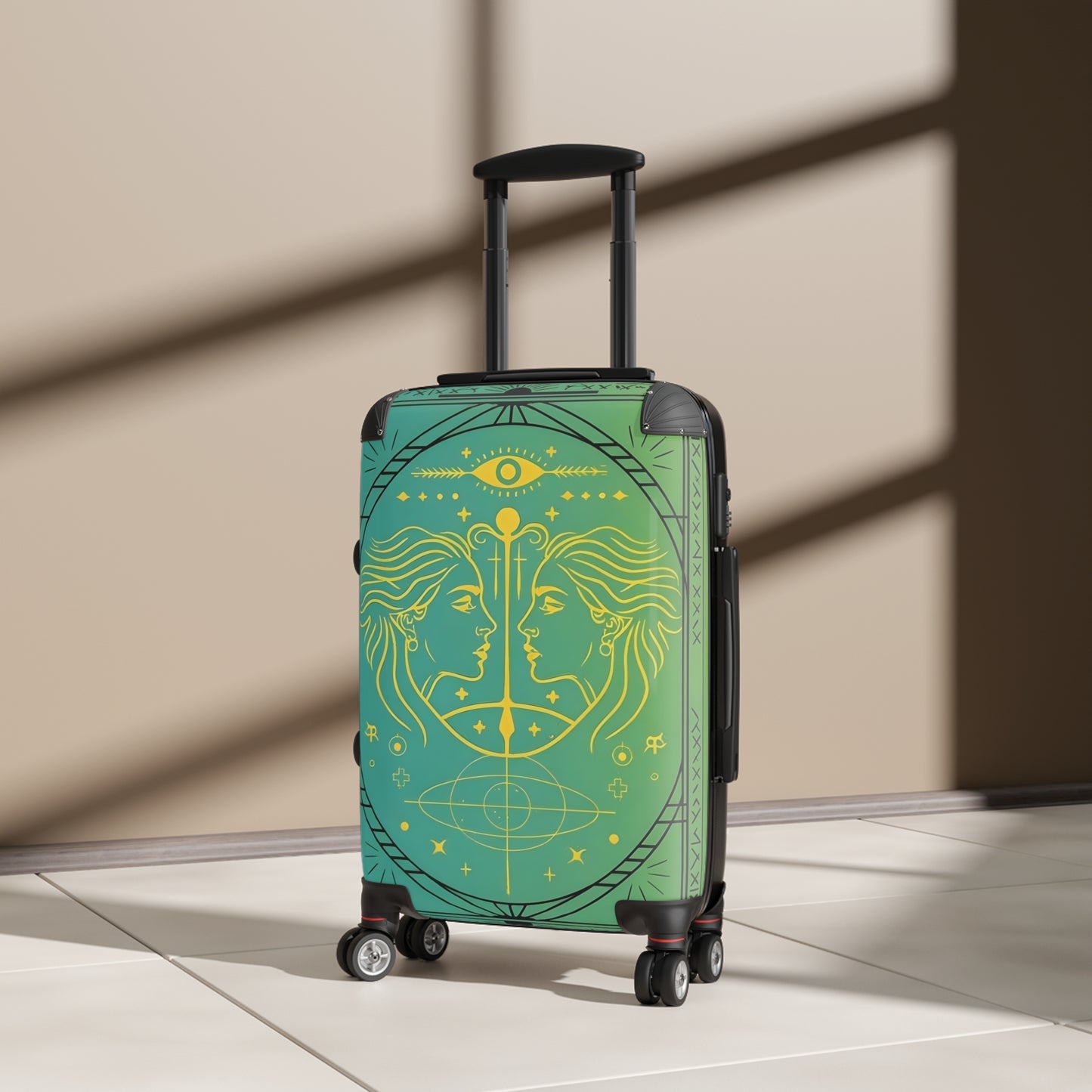 Zodiac Gemini Sign Luggage