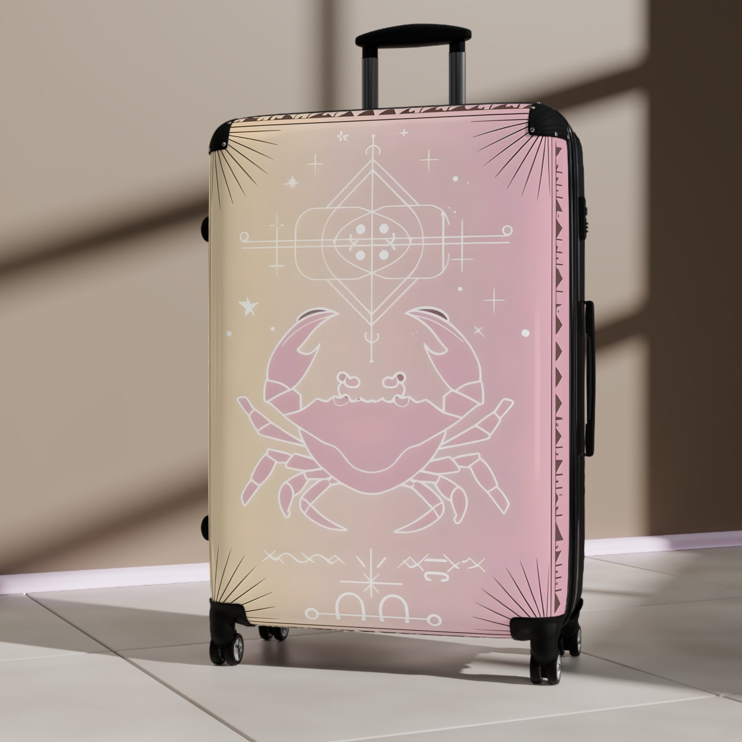 Zodiac Cancer Sign Luggage