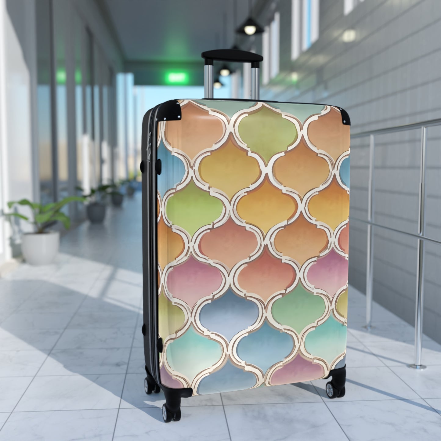 Mosaic Rainbow Luggage