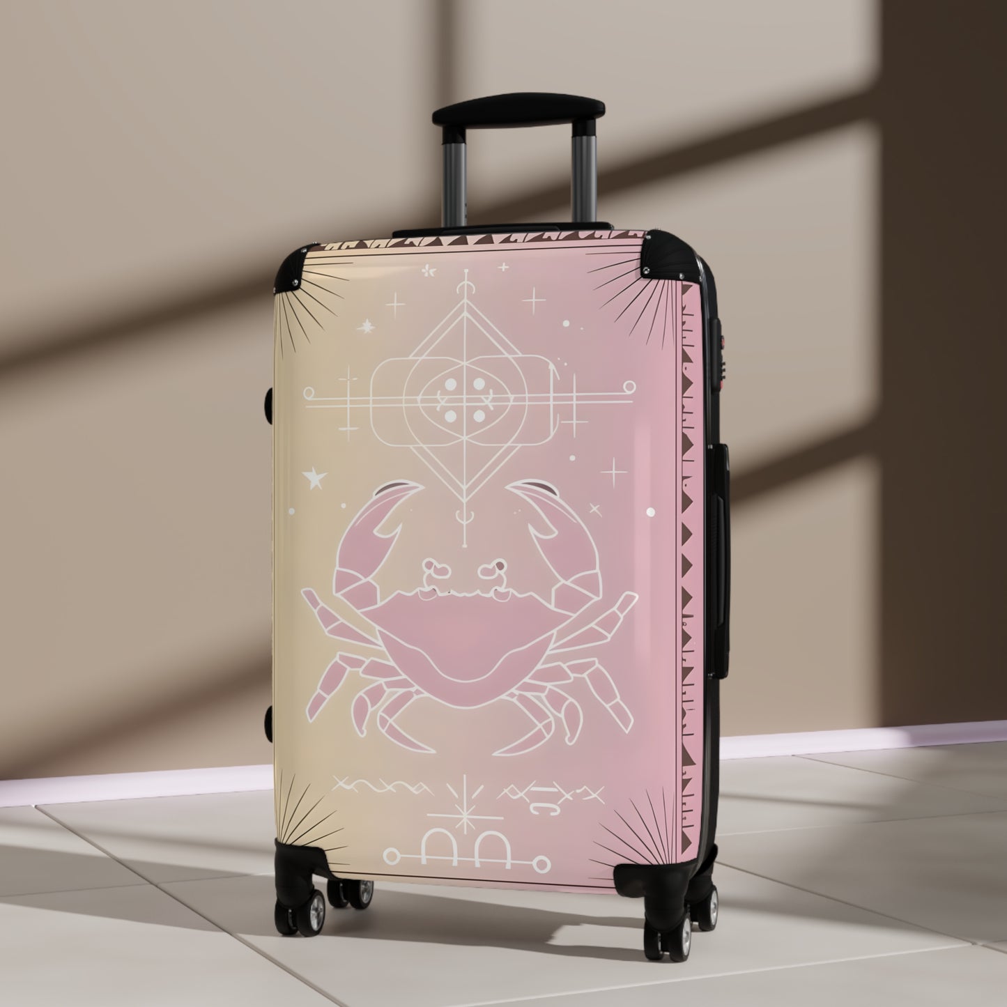 Zodiac Cancer Sign Luggage