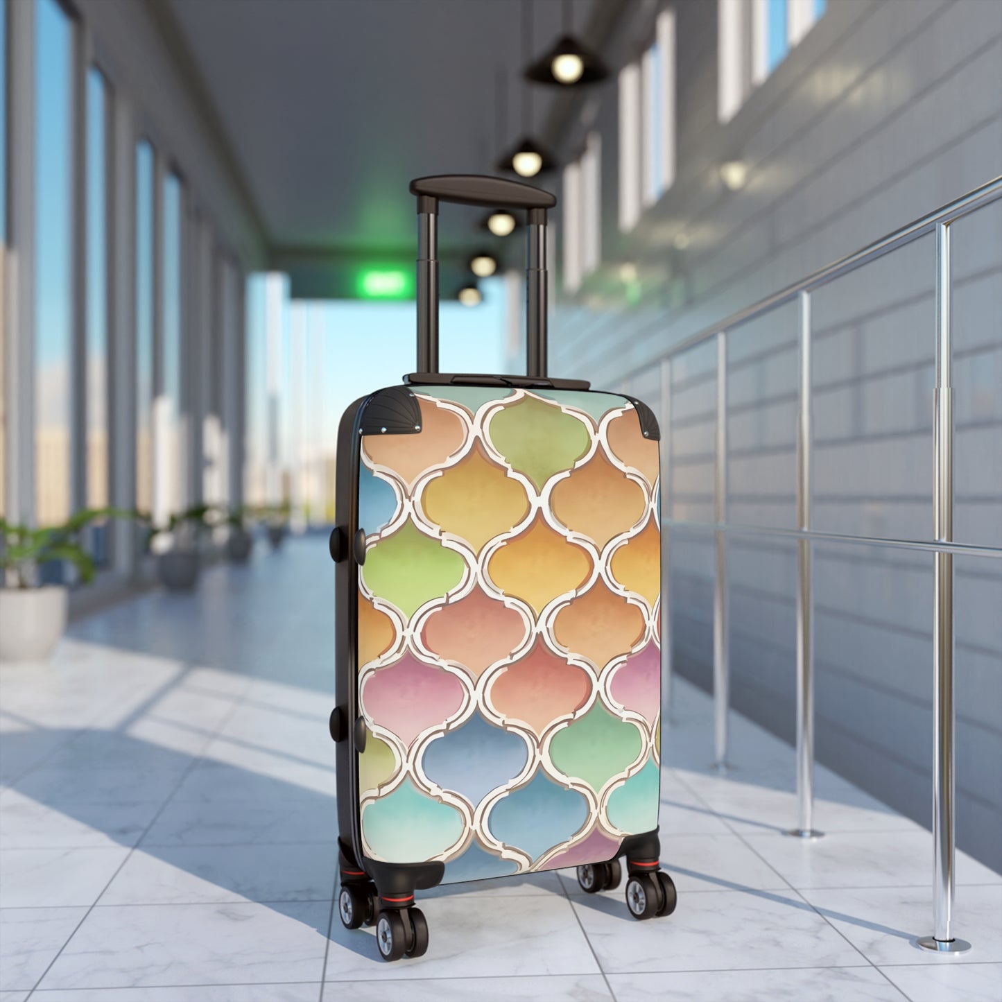 Mosaic Rainbow Luggage