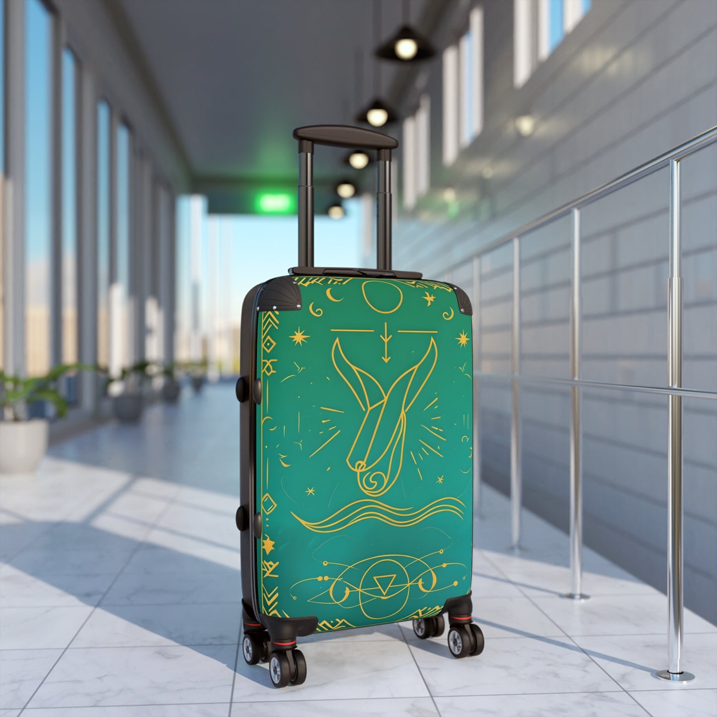 Zodiac Capricorn Sign Luggage