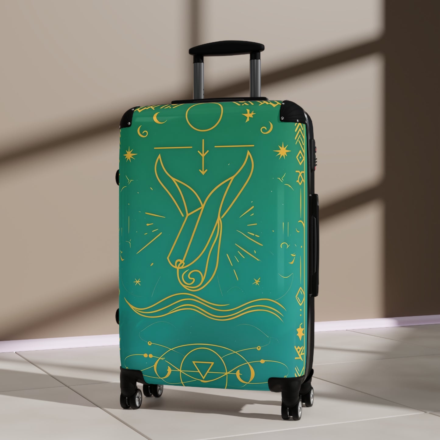 Zodiac Capricorn Sign Luggage