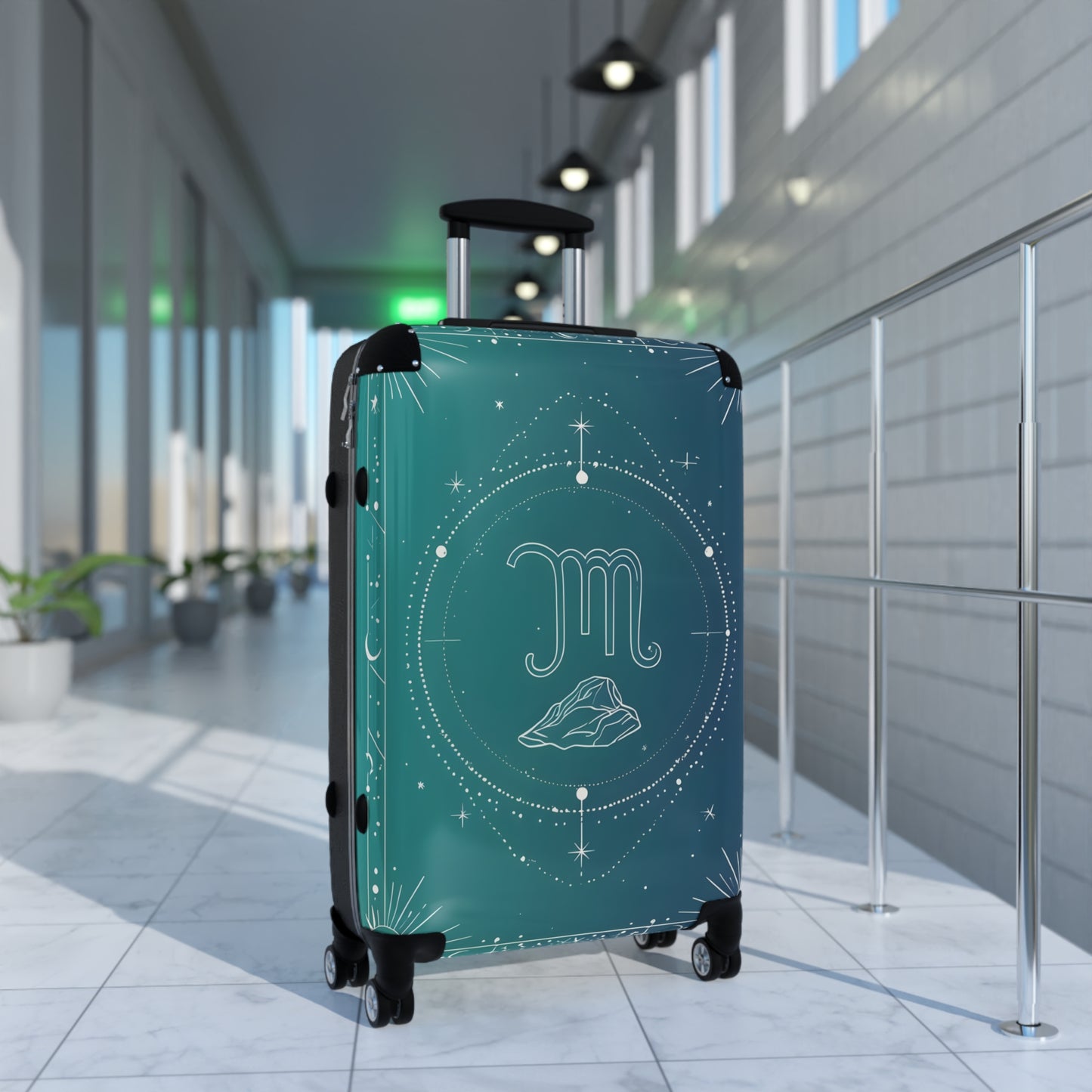Zodiac Virgo Sign Luggage