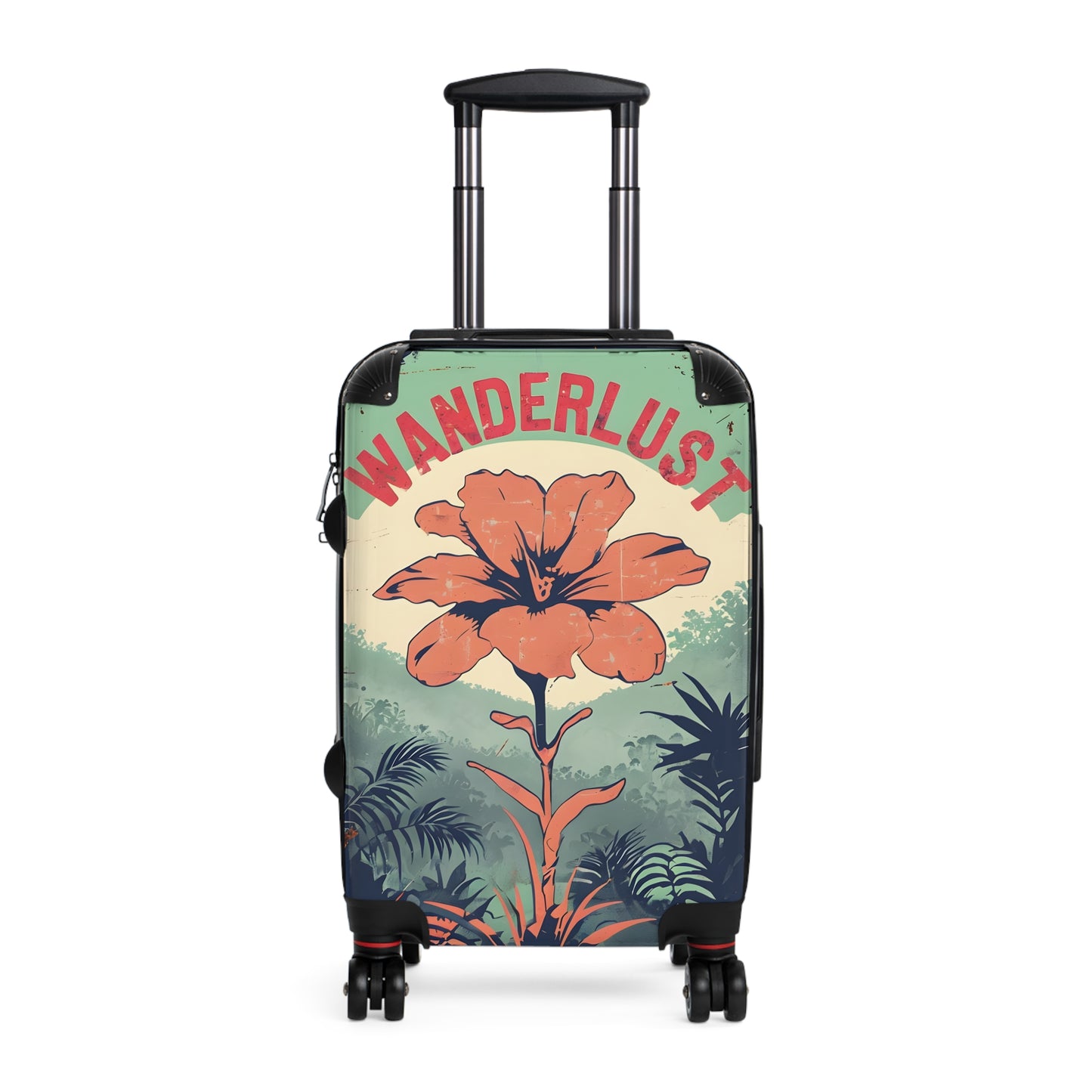 Wanderlust Hibiscus Luggage