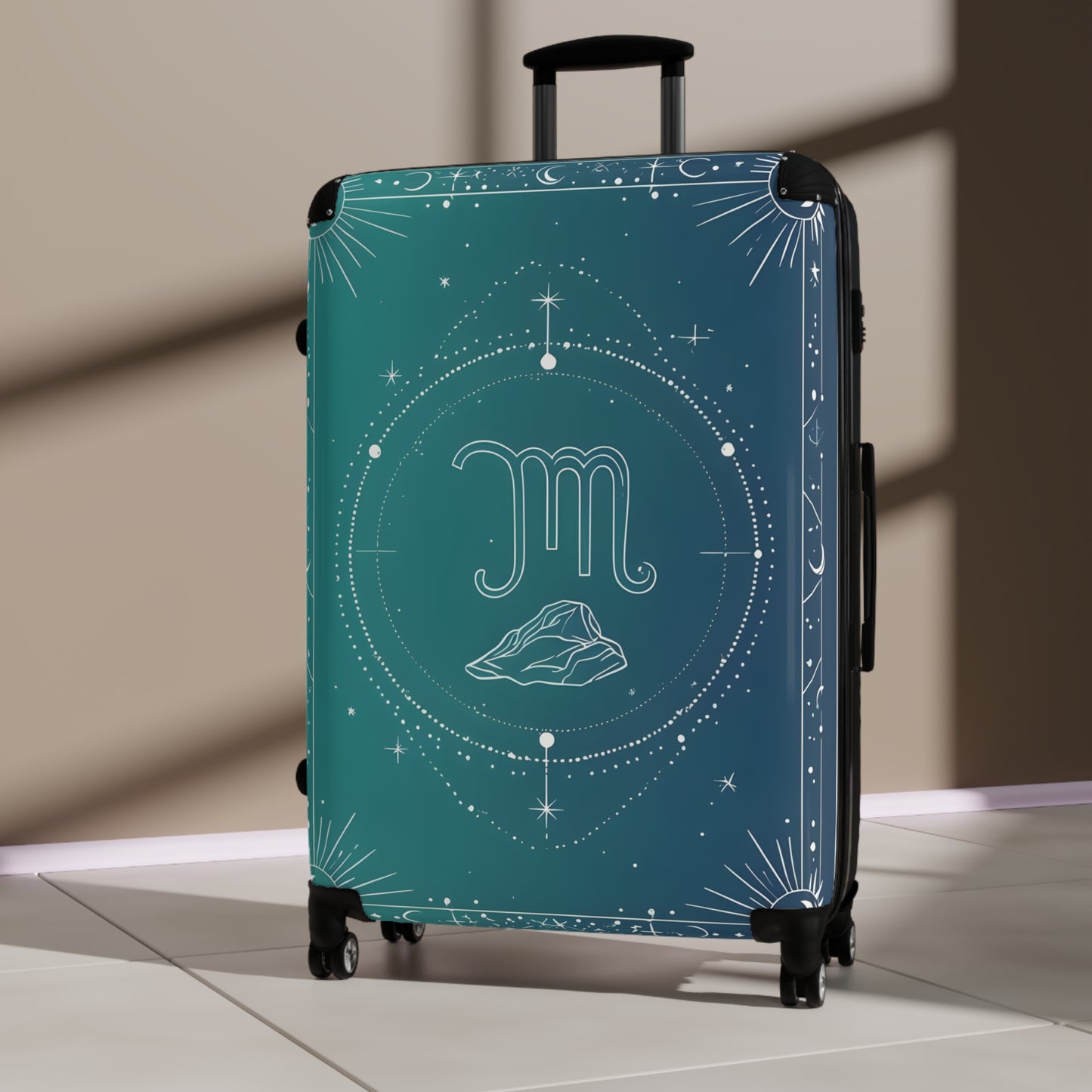 Zodiac Virgo Sign Luggage
