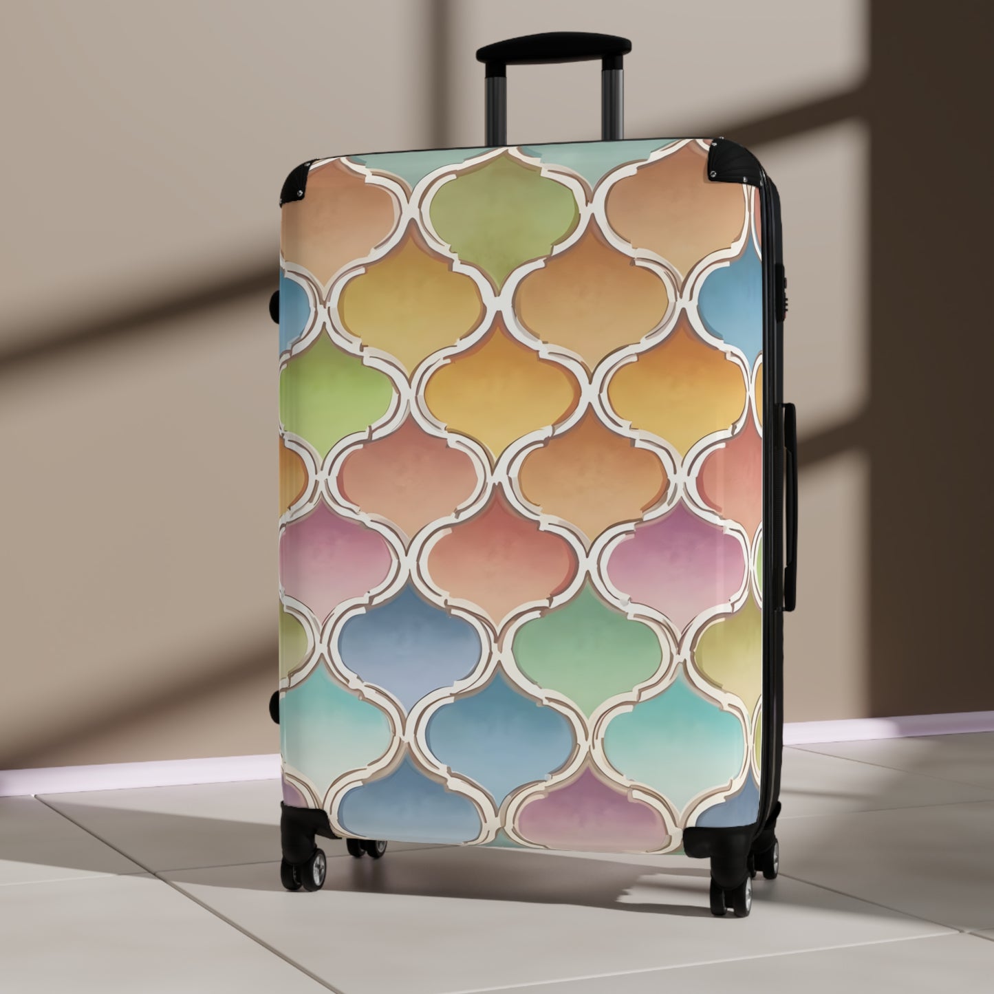 Mosaic Rainbow Luggage