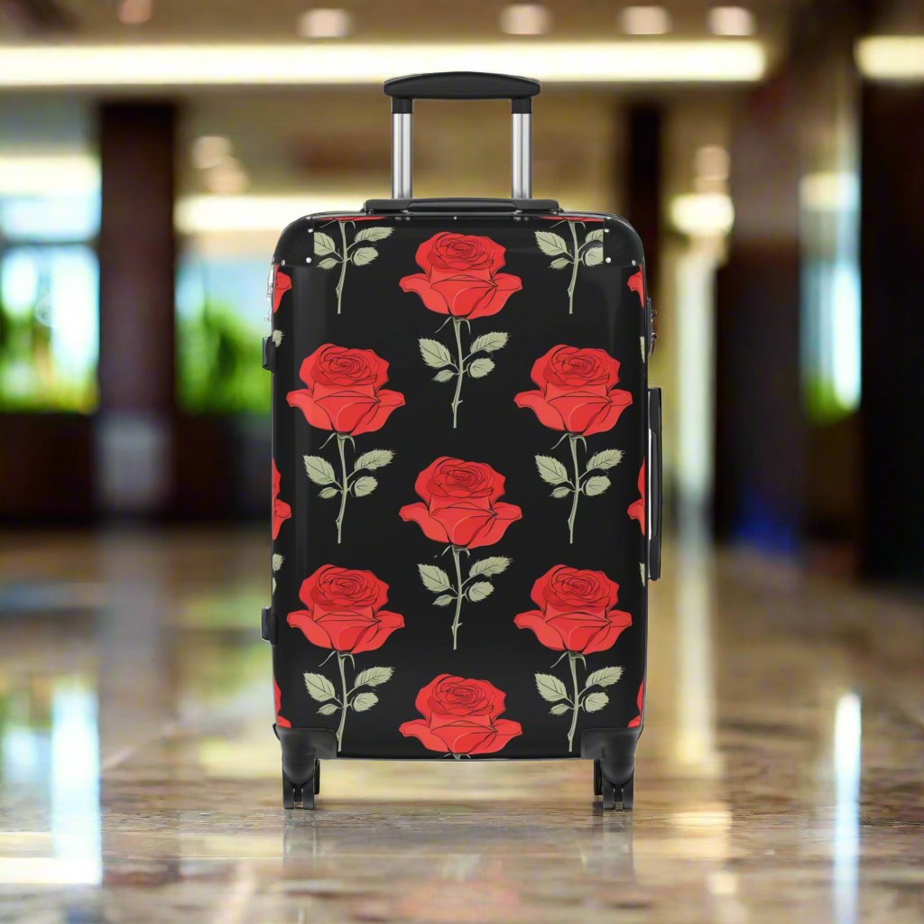 Delaney Rose Luggage in Red