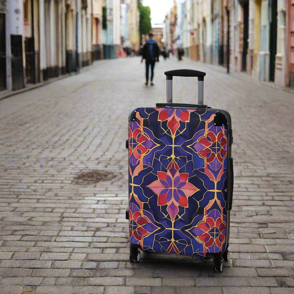 Moroccan Mosaic Luggage