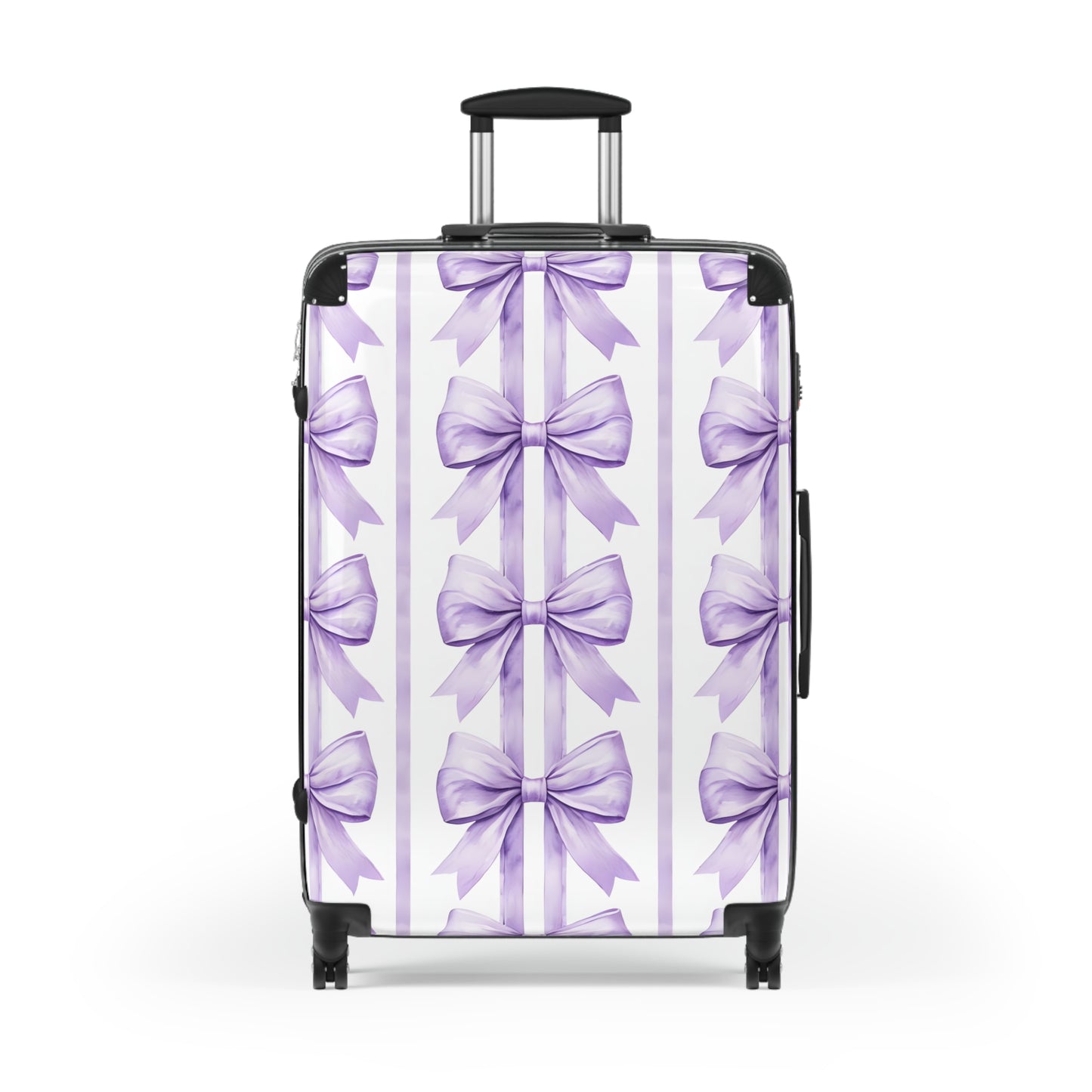 Alivia Bow Luggage in Lavender