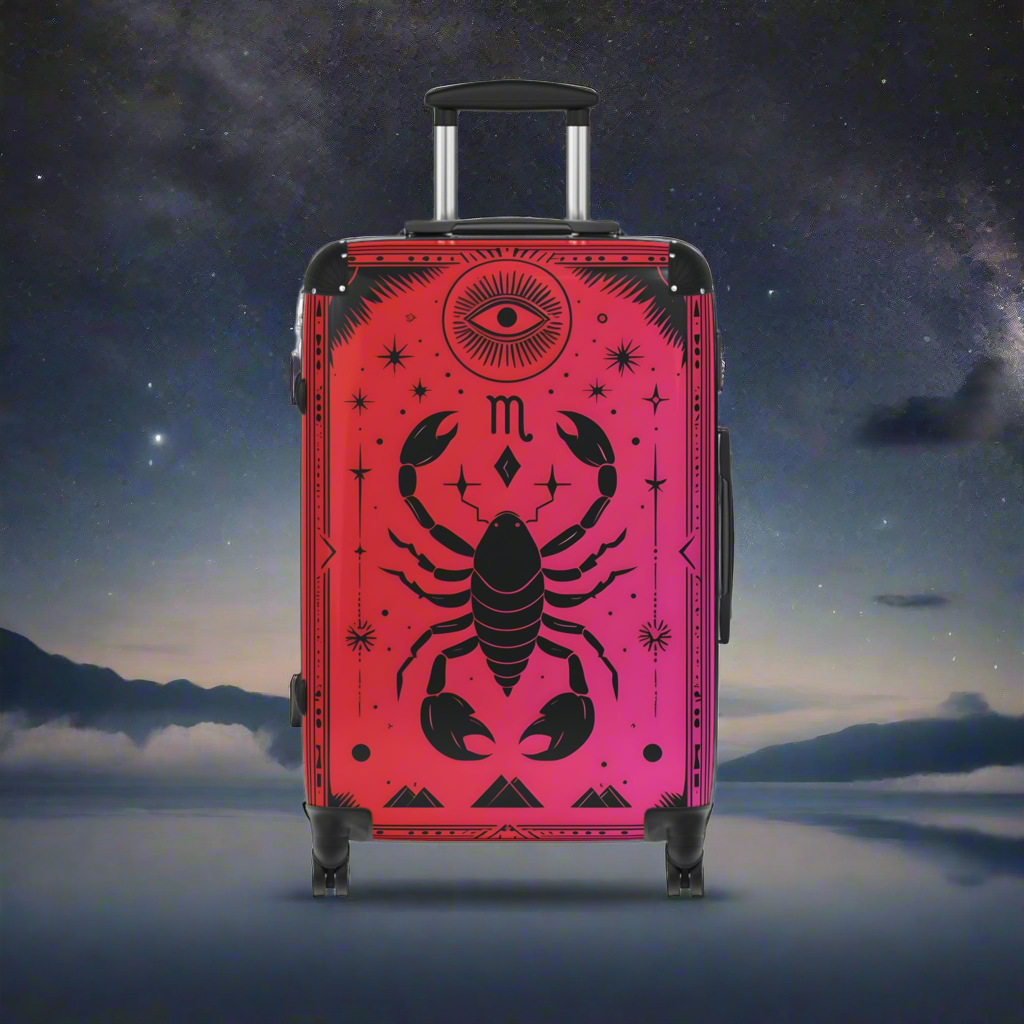 Zodiac Scorpio Sign Luggage
