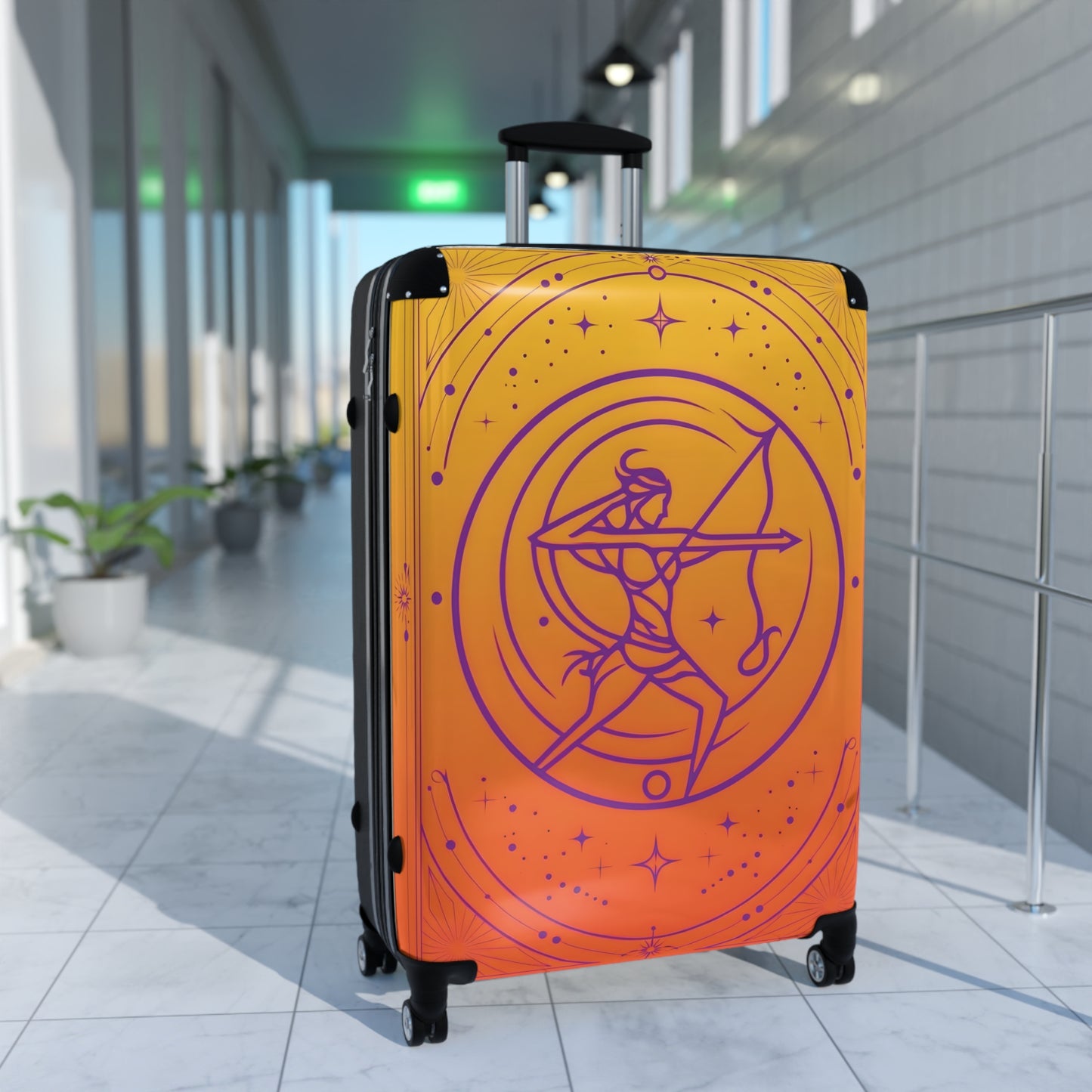 Zodiac Sagittarius Sign Luggage