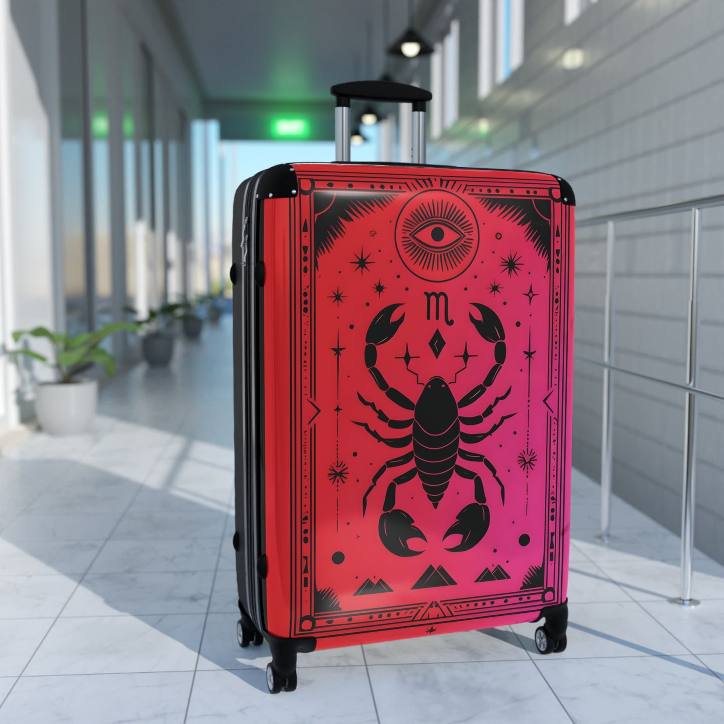 Zodiac Scorpio Sign Luggage