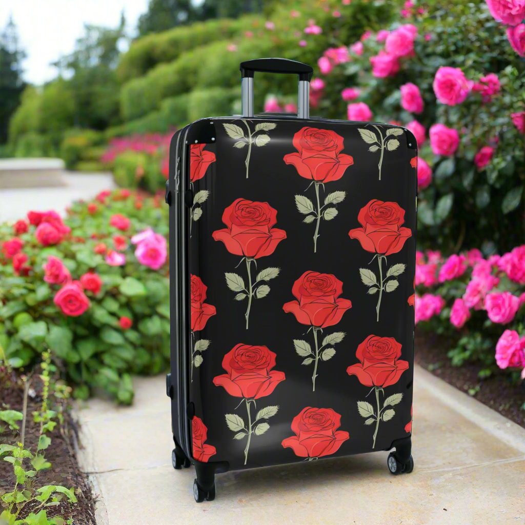 Delaney Rose Luggage in Red