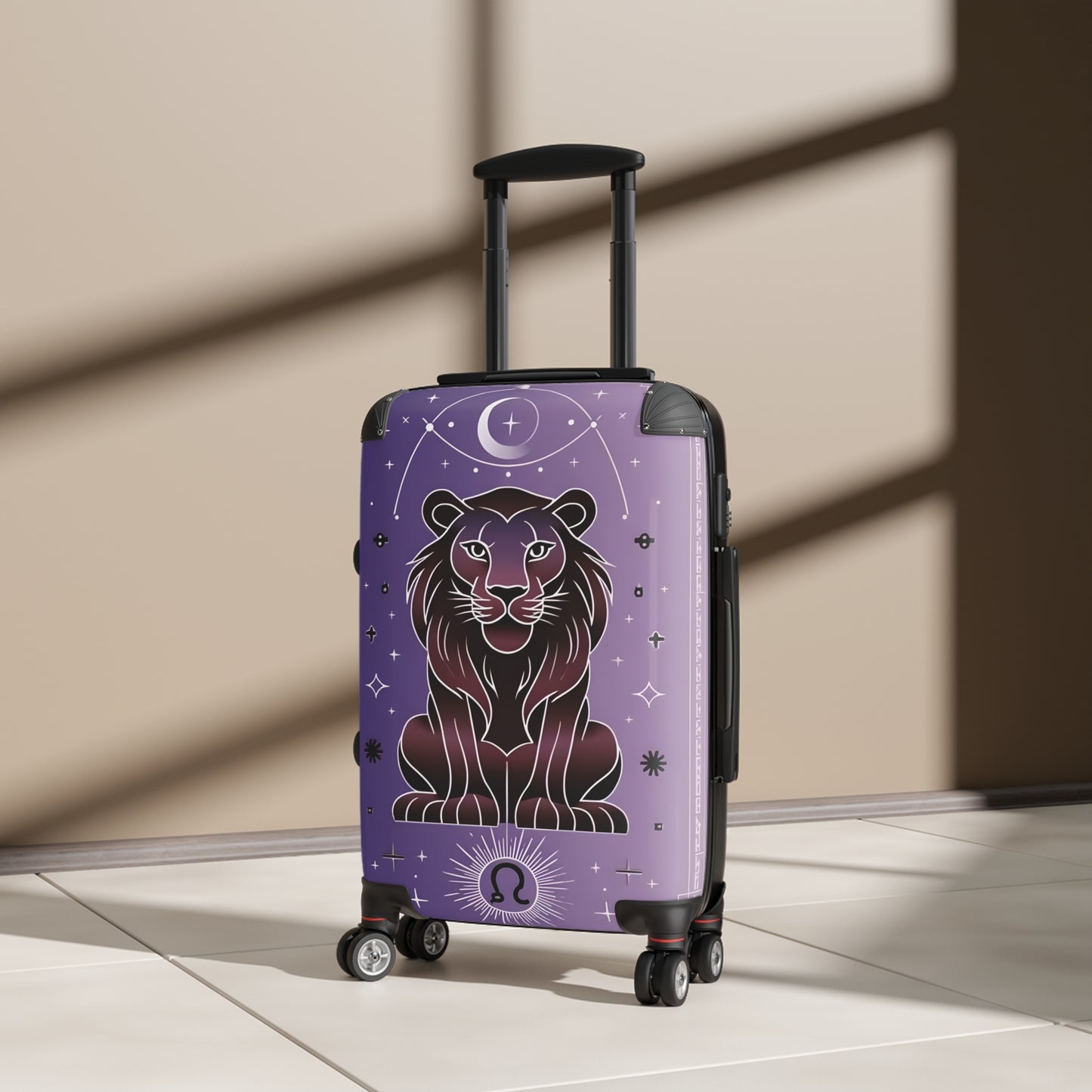Zodiac Leo Sign Luggage