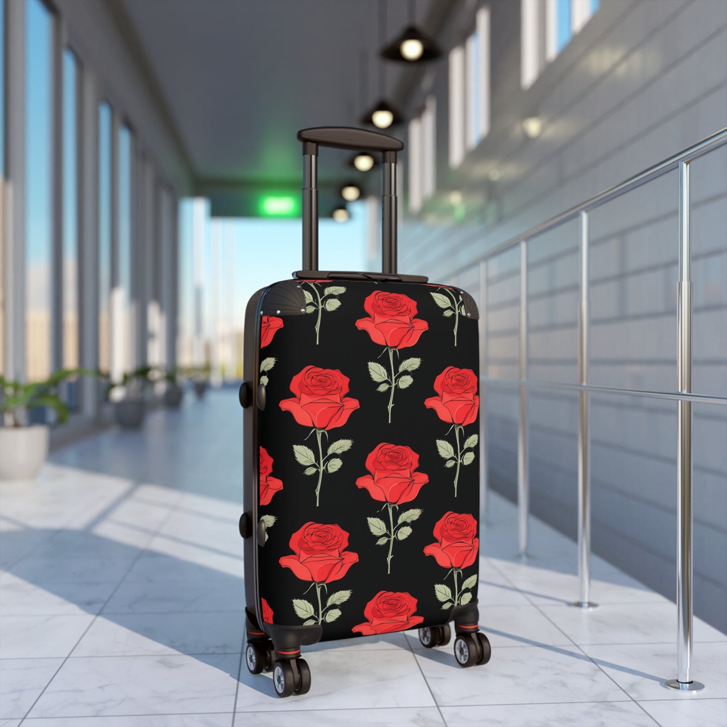 Delaney Rose Luggage in Red