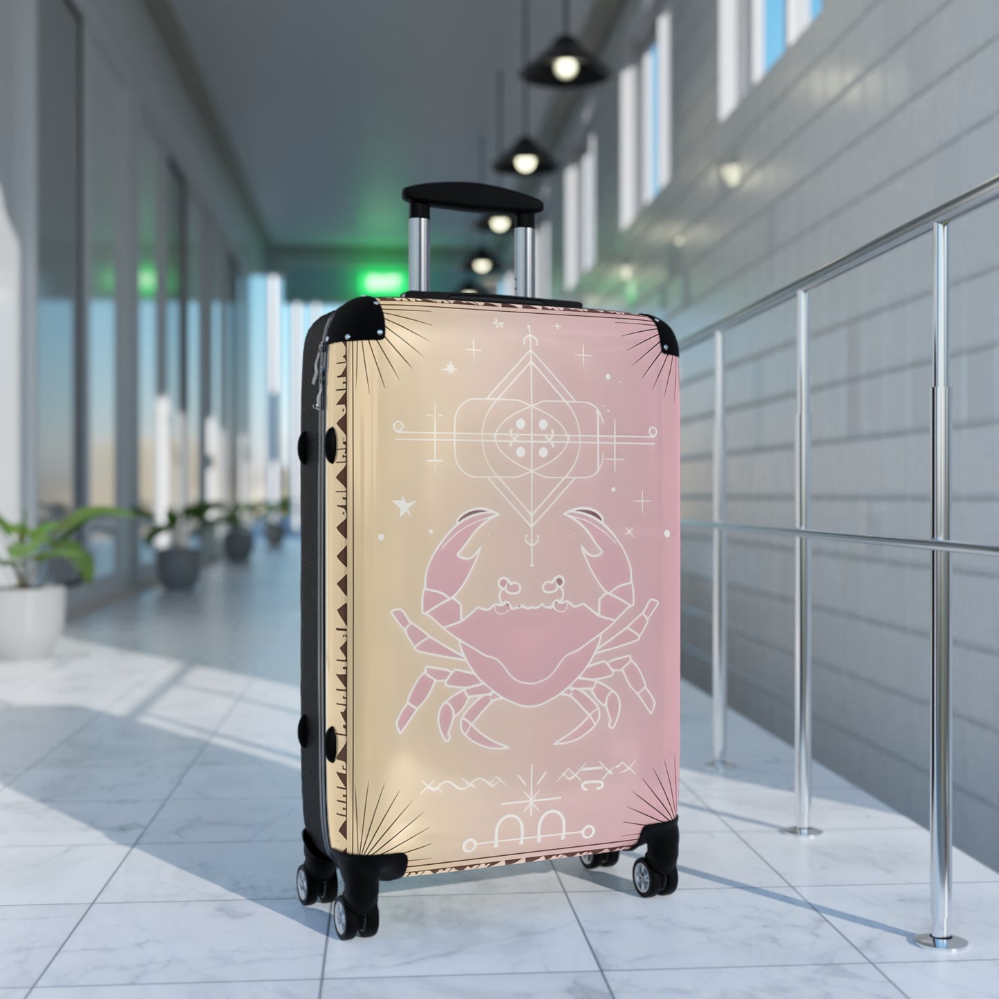 Zodiac Cancer Sign Luggage