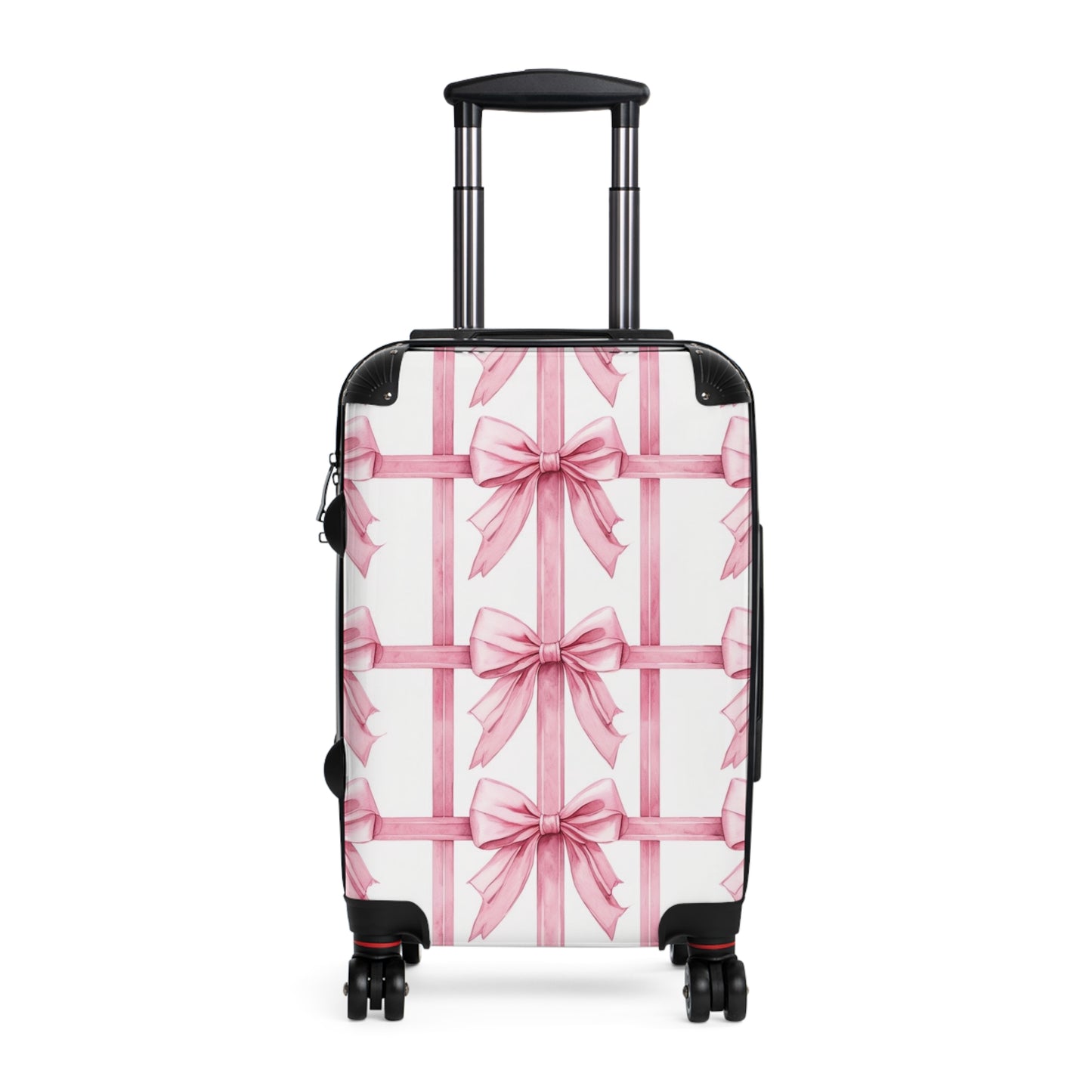 Alivia Bow Luggage in Pink