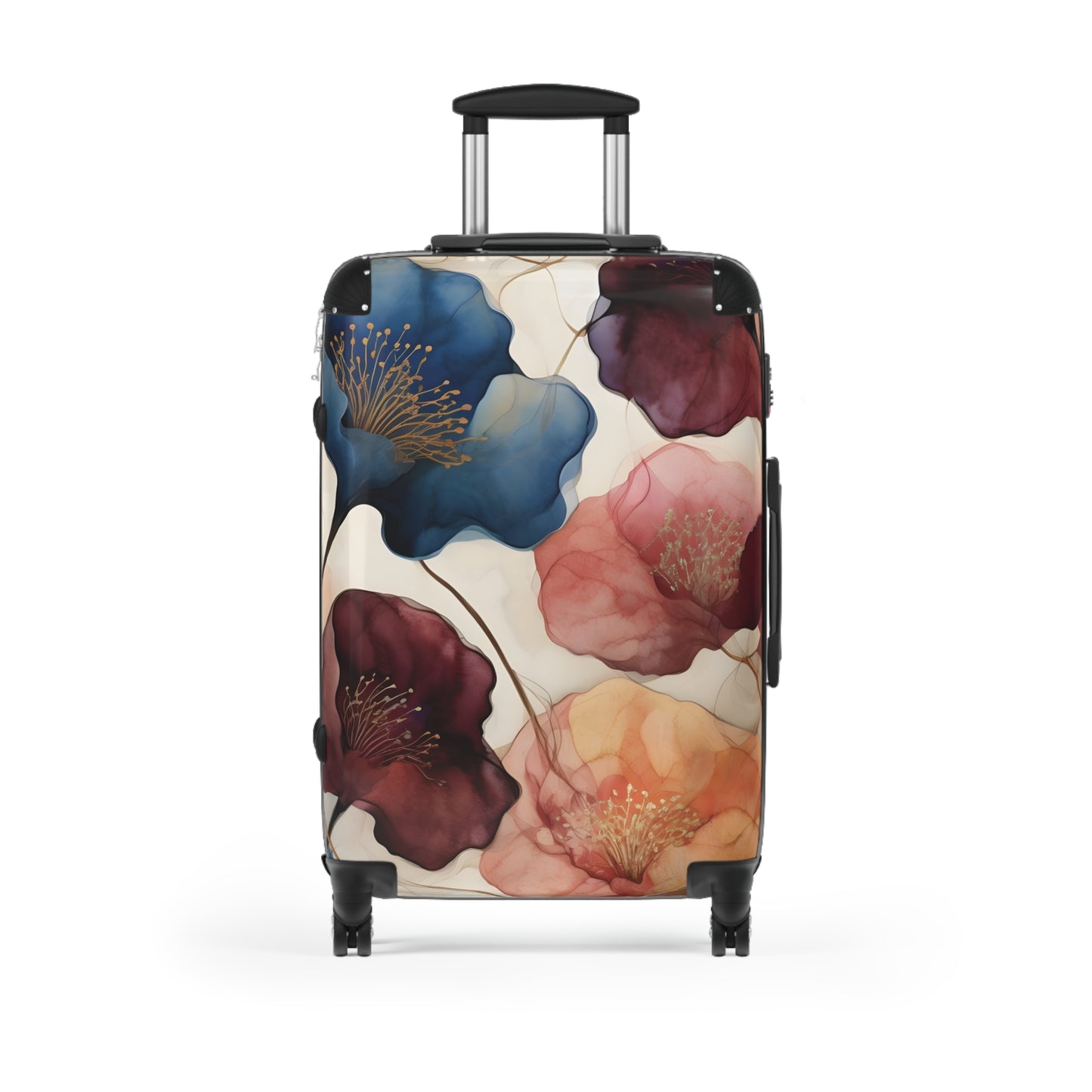 Vibrant Jewel Toned Floral Luggage