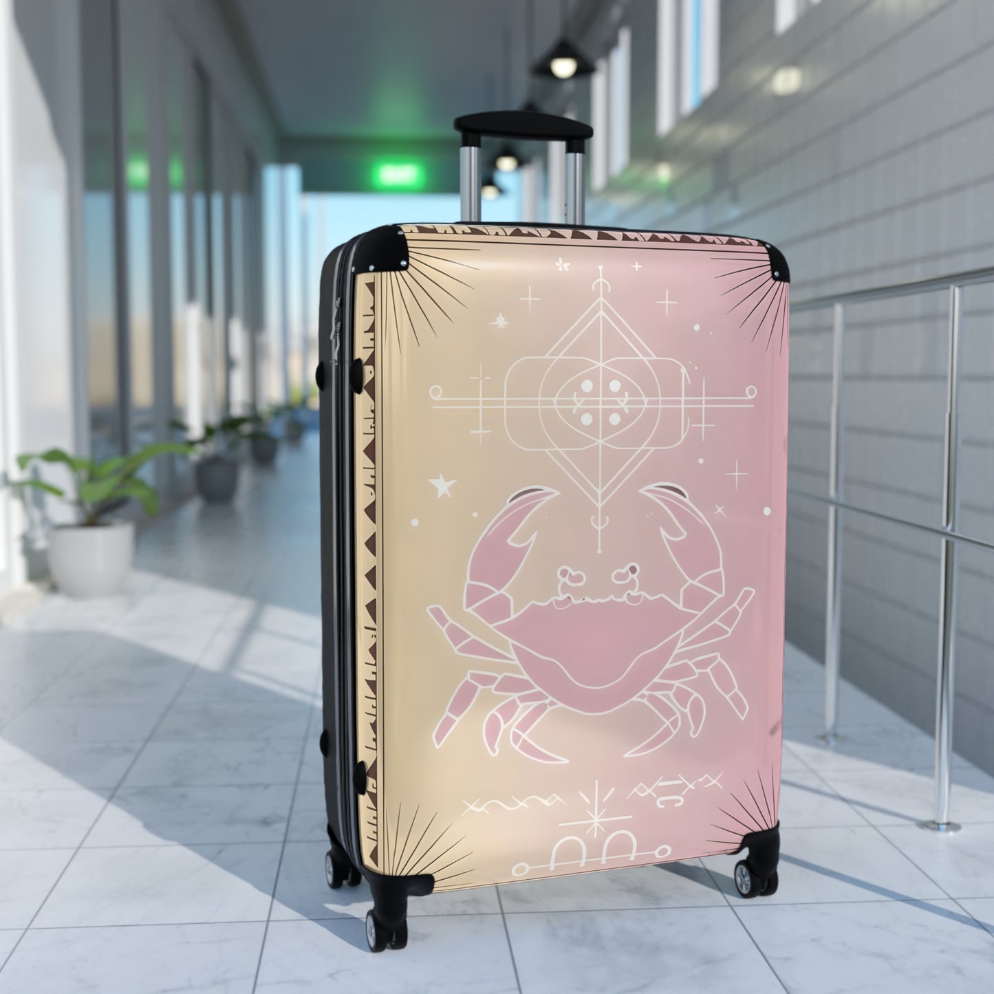 Zodiac Cancer Sign Luggage