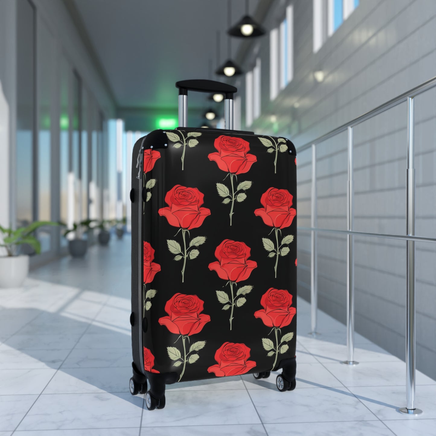 Delaney Rose Luggage in Red