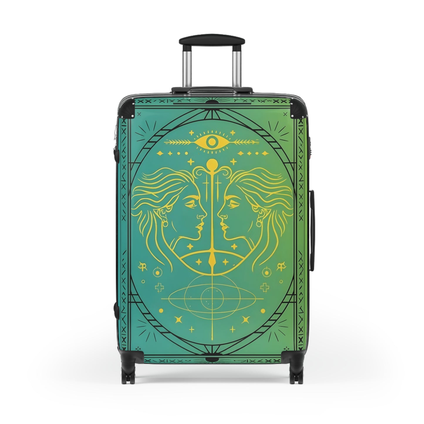 Zodiac Gemini Sign Luggage