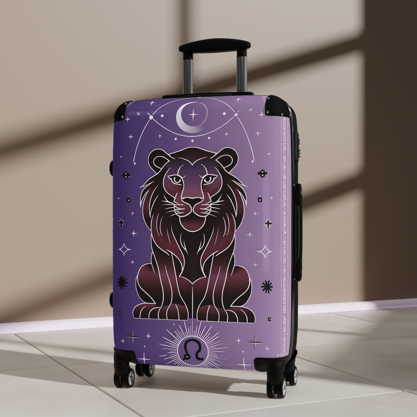 Zodiac Leo Sign Luggage