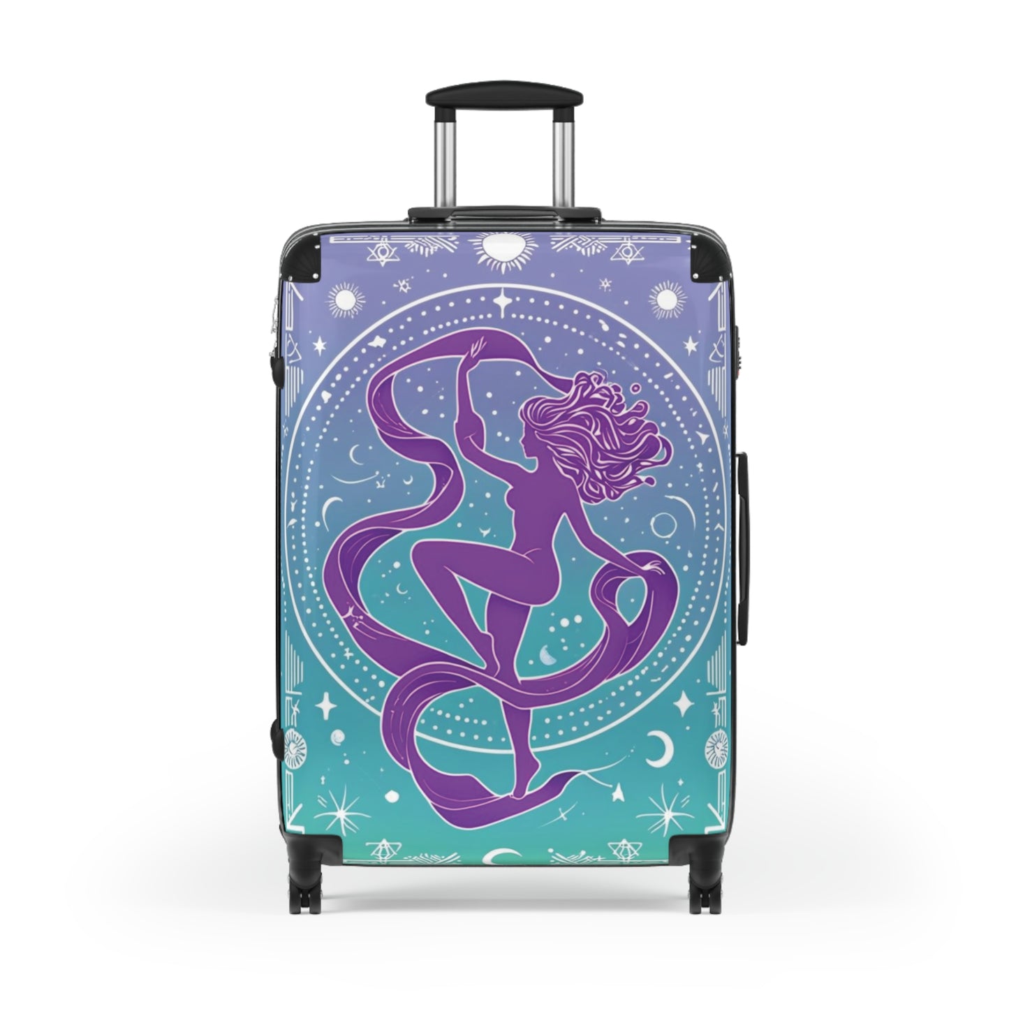 Zodiac Aquarius Sign Luggage