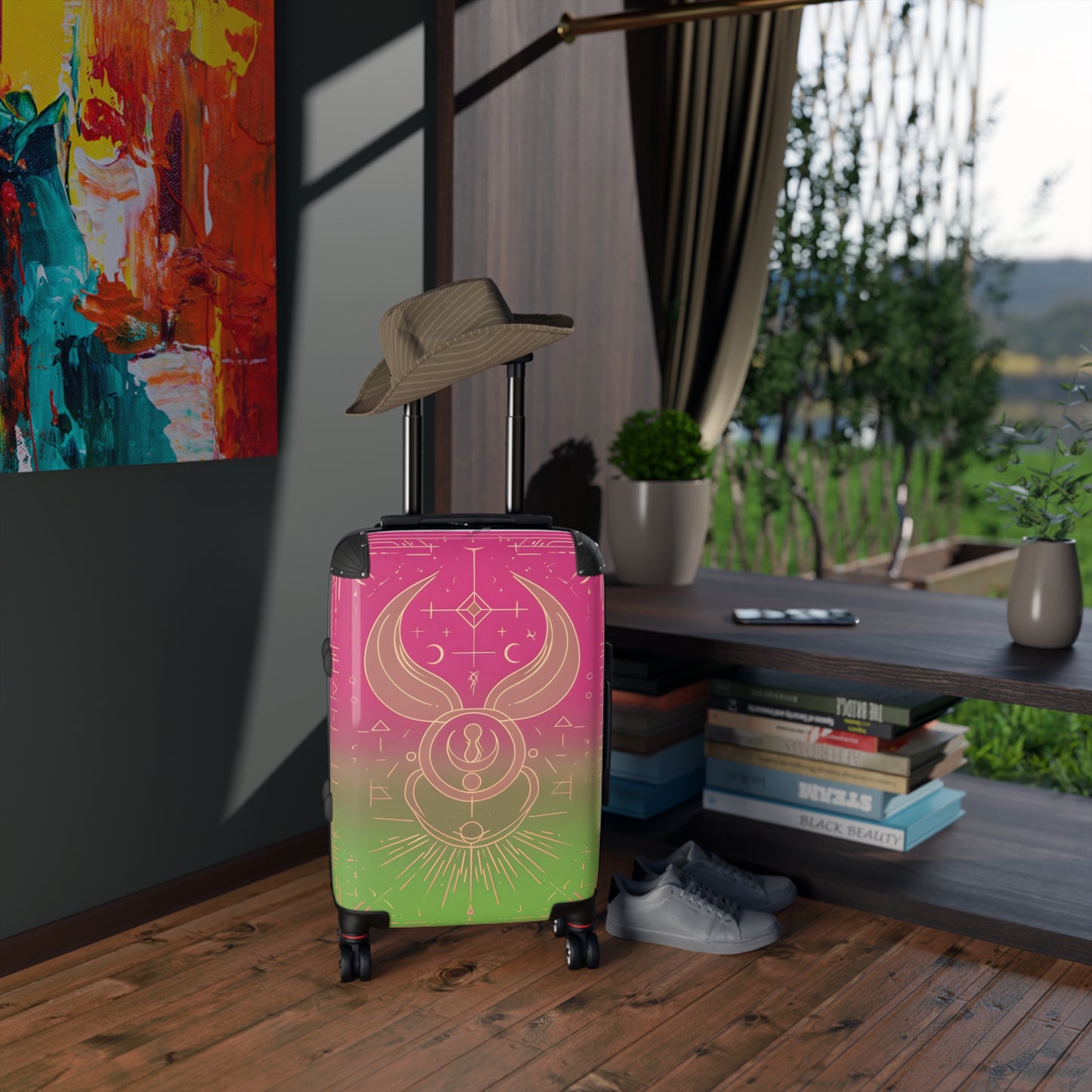 Zodiac Taurus Sign Luggage