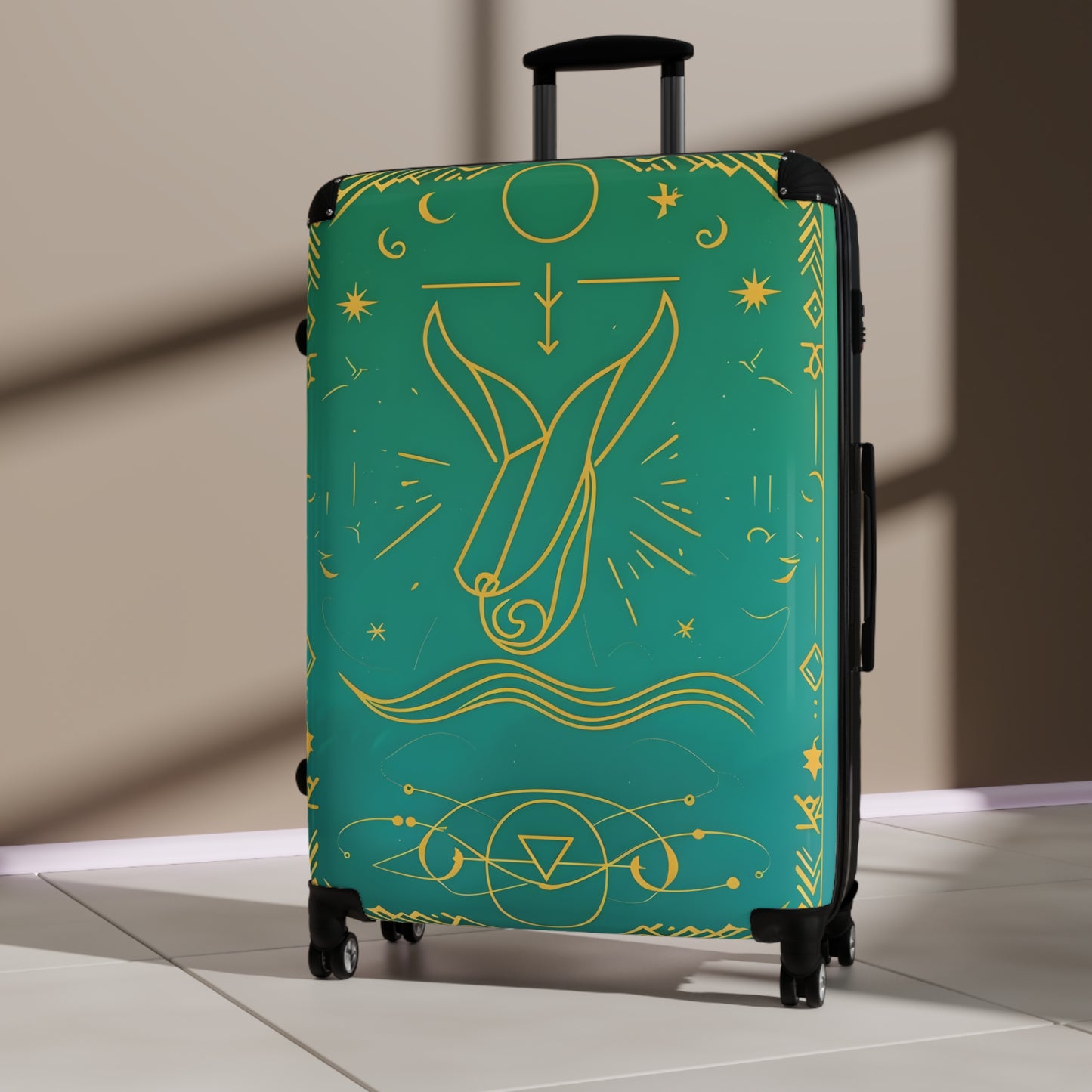 Zodiac Capricorn Sign Luggage