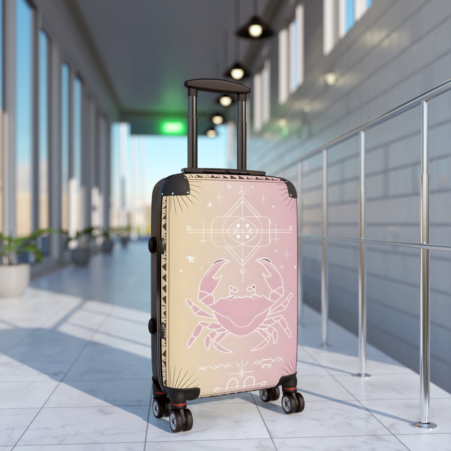 Zodiac Cancer Sign Luggage