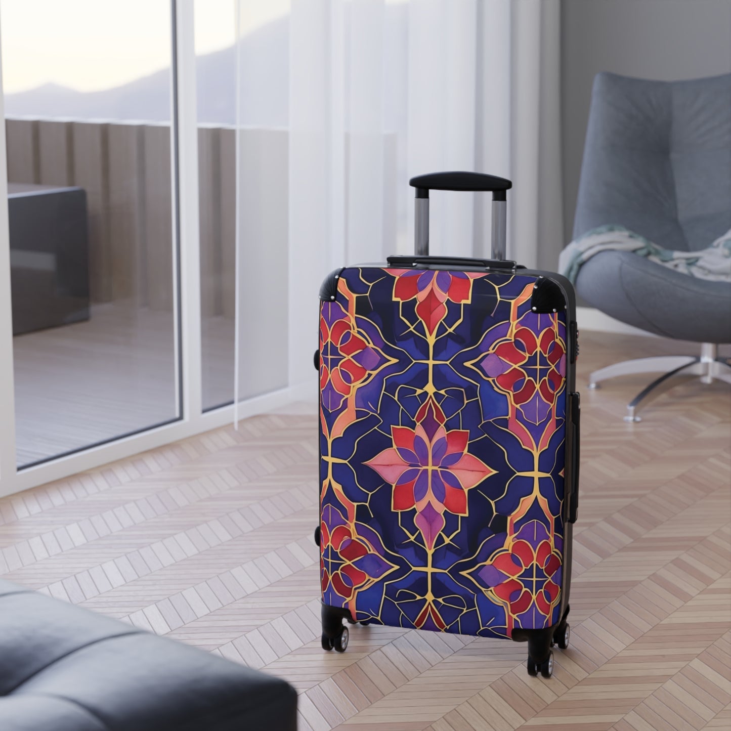 Moroccan Mosaic Luggage