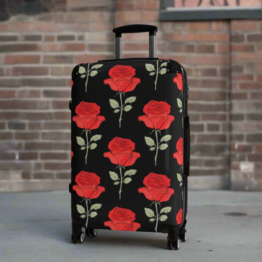 Delaney Rose Luggage in Red