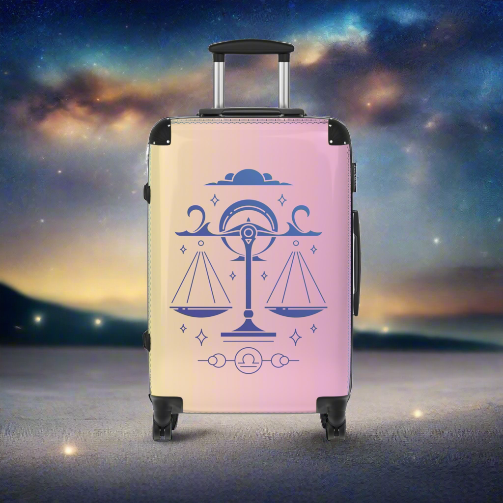 Zodiac Libra Sign Luggage