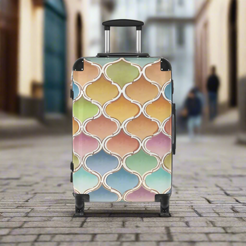 Mosaic Rainbow Luggage