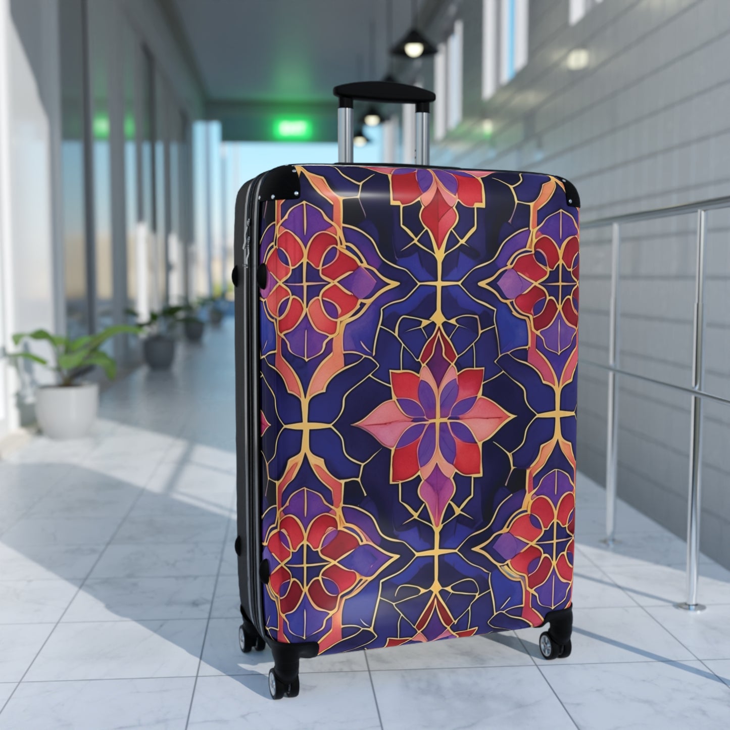 Moroccan Mosaic Luggage