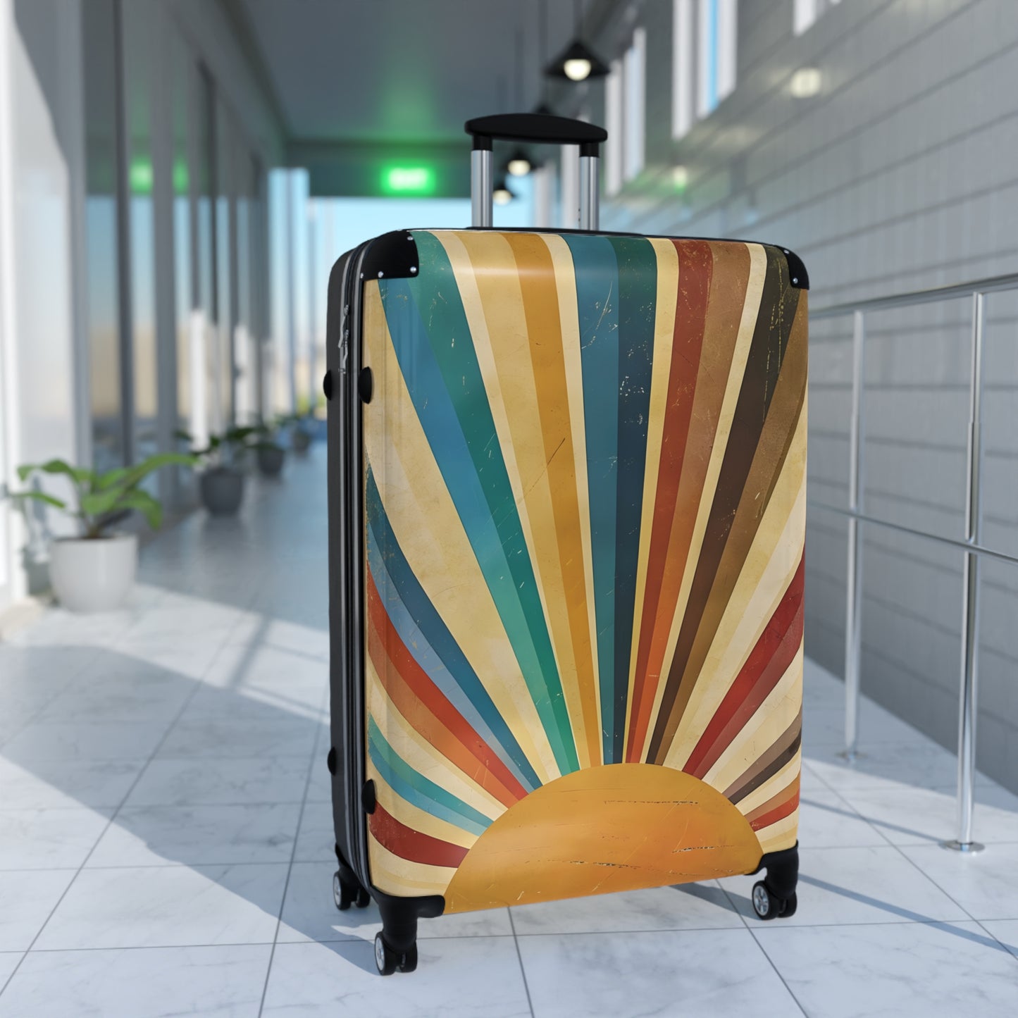 Rustic Sunset Luggage