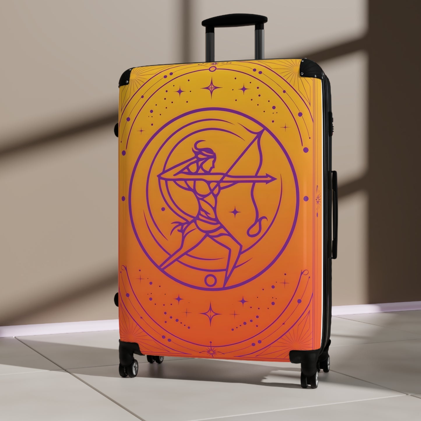 Zodiac Sagittarius Sign Luggage